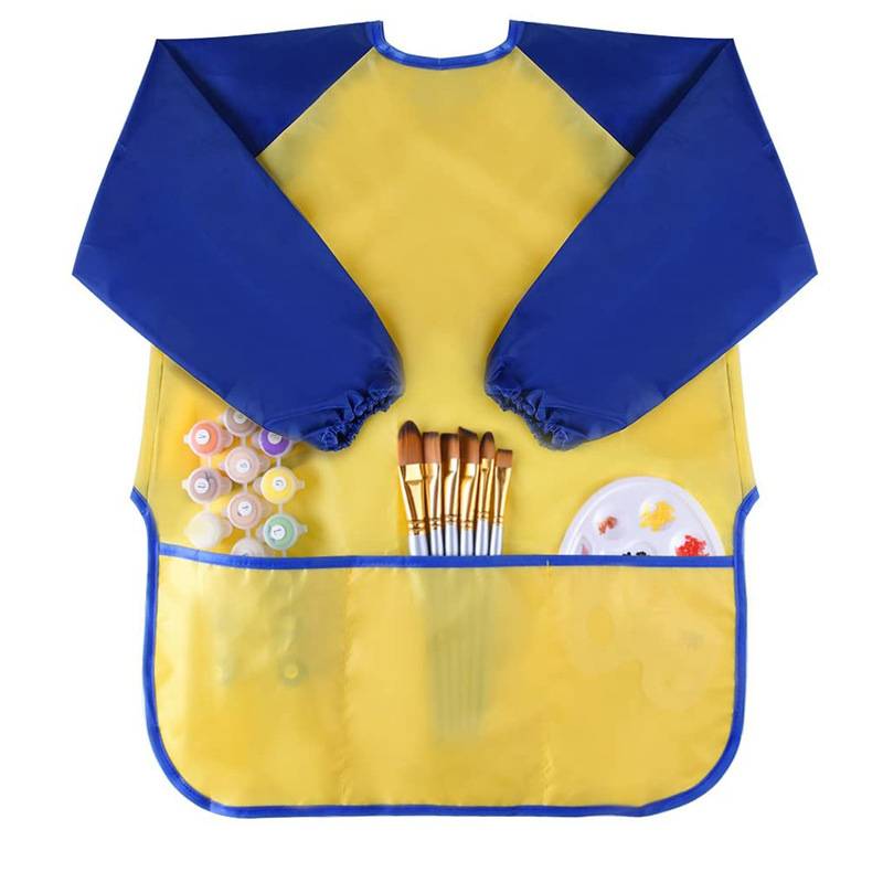 Waterproof Artist Painting Aprons Long Sleeve 5