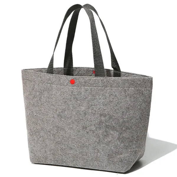 Felt Shopping Tote Bag, custom tote bag with logo imprint 2