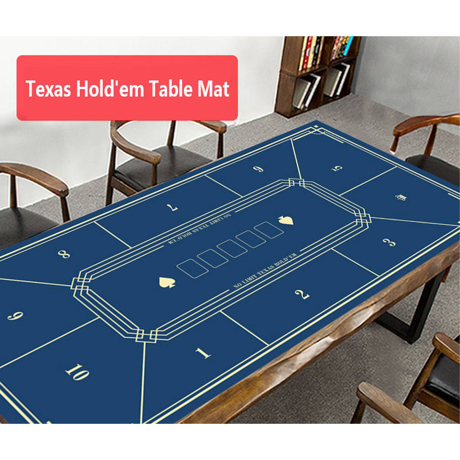 Polyester Texas Poker Mat 2