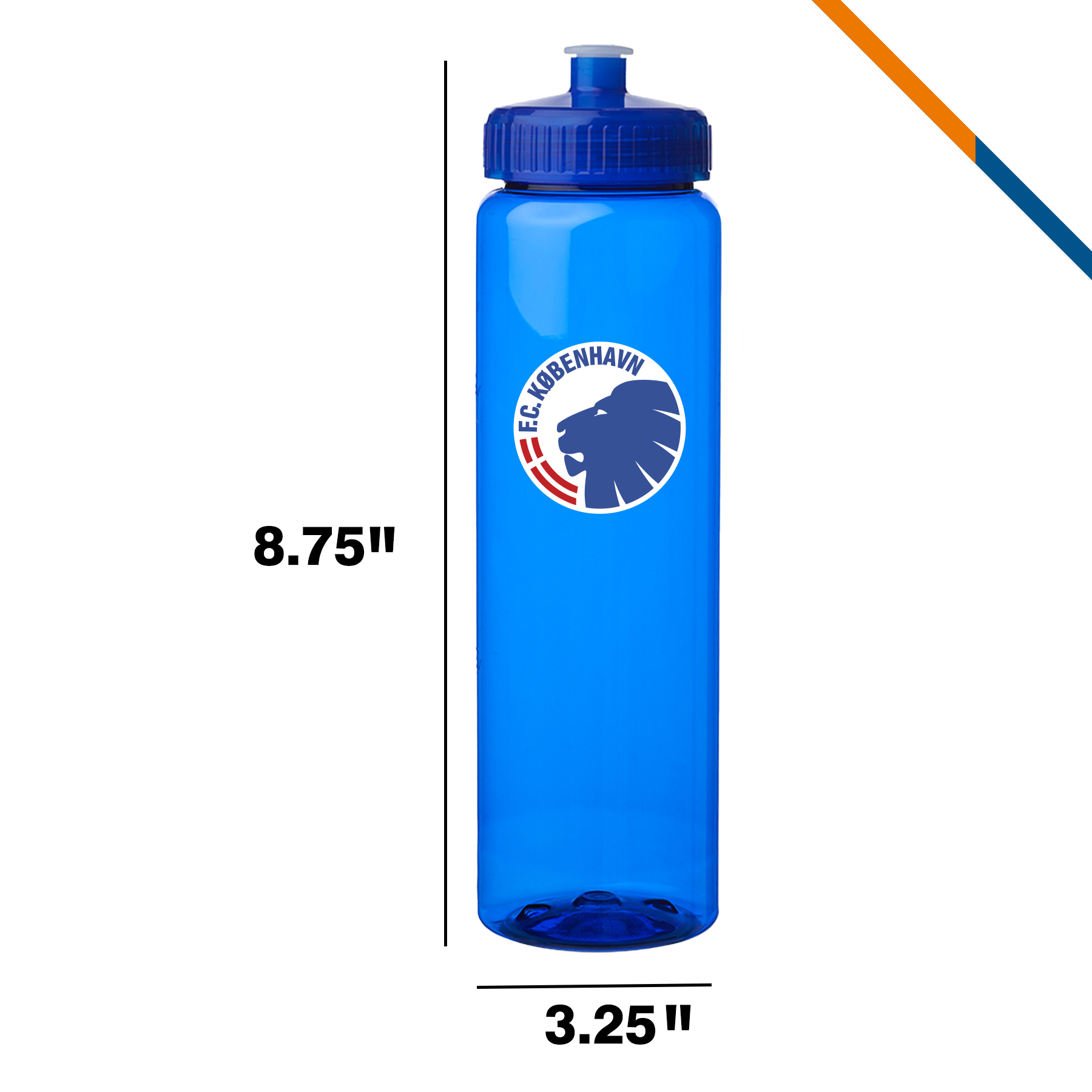 Fawn Plastic Water Bottle - 32 OZ. 5