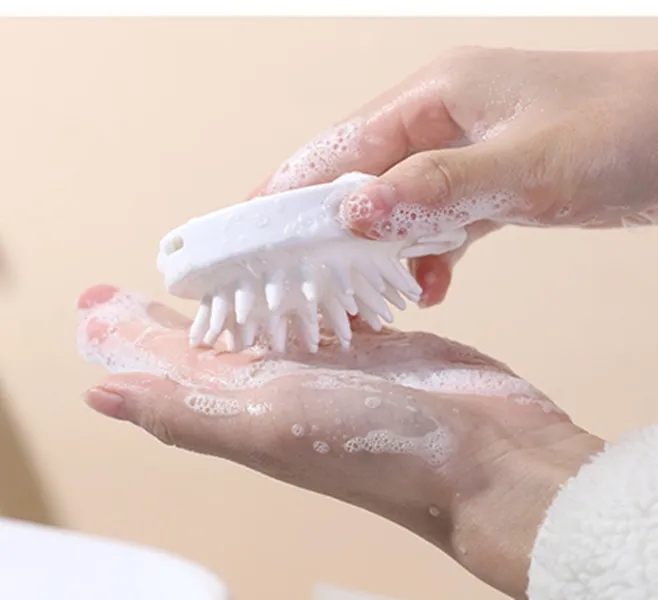 Silicone Hair Massager Brush 4