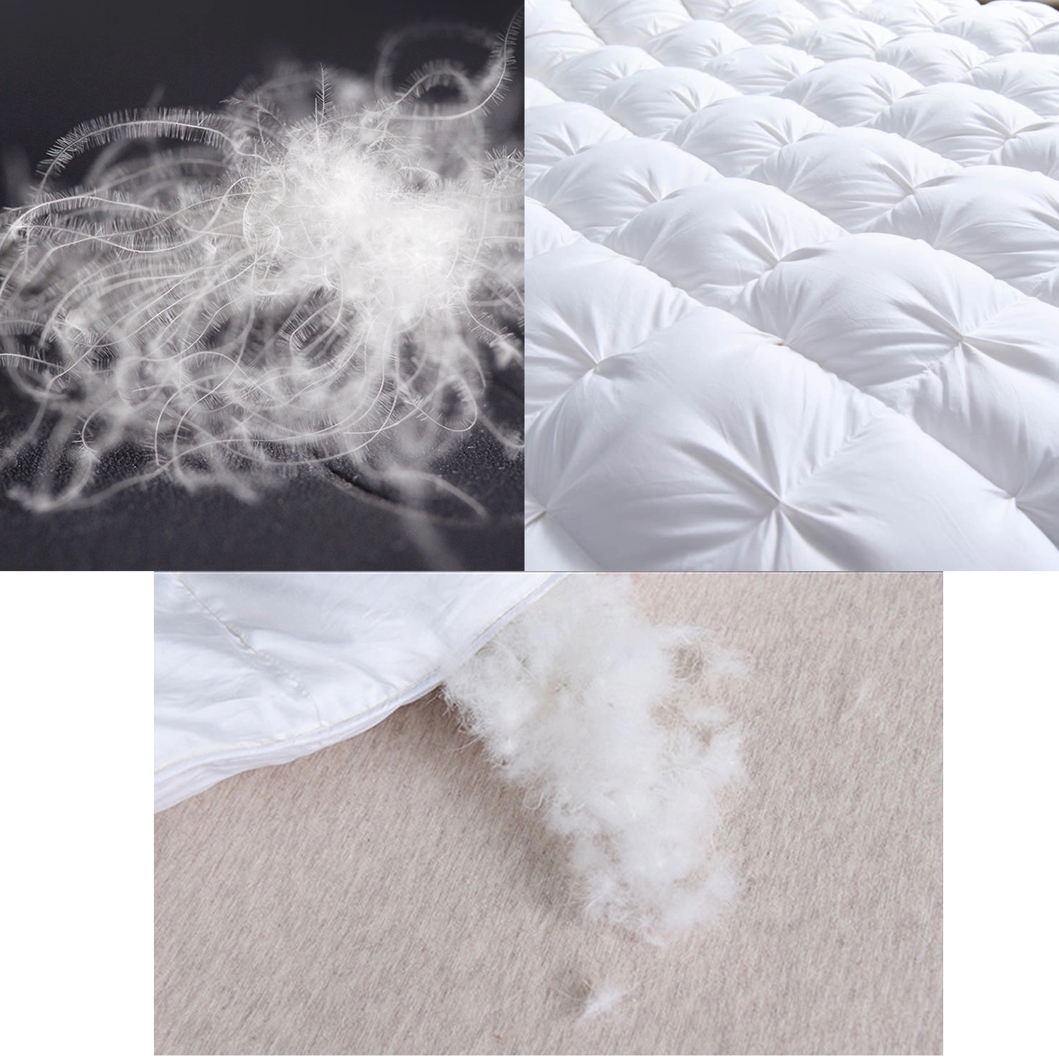 Lightweight Goose Feathers Down Comforter Duvet 3
