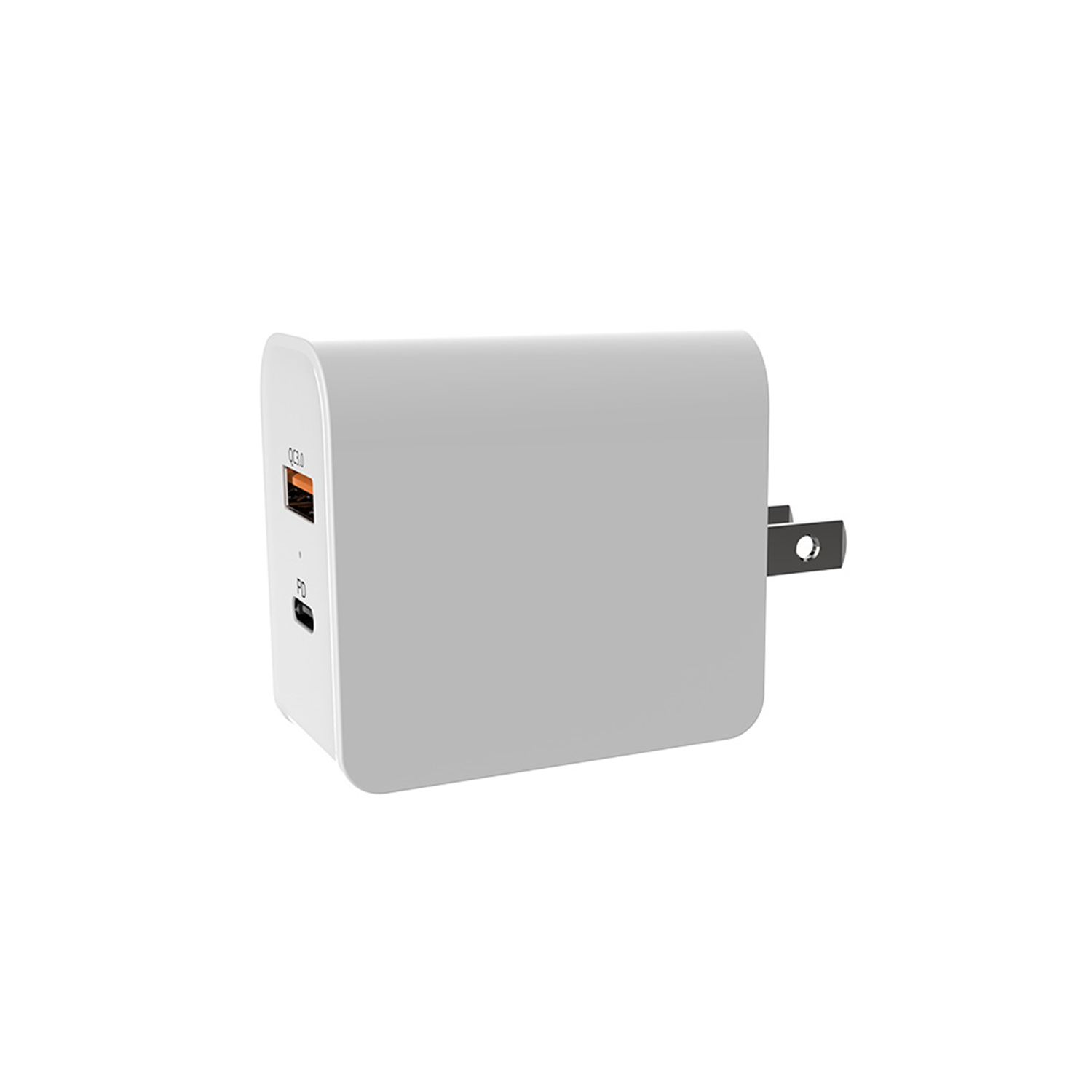 Dual Port Quick Charging Wall Charger - PD 30W + QC3.0 2