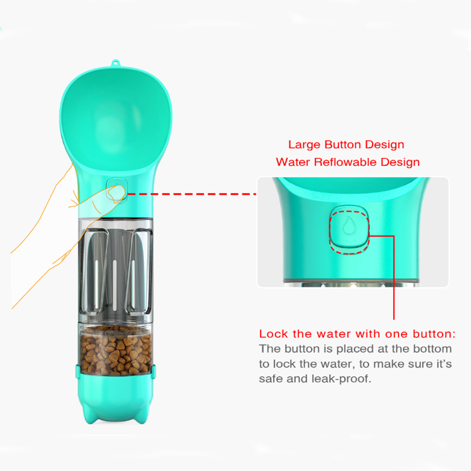 Multifunctional Portable Dog Water Dispenser 7