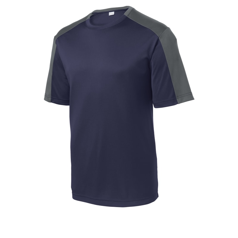Sport-Tek PosiCharge Competitor Sleeve-Blocked Tee. 6