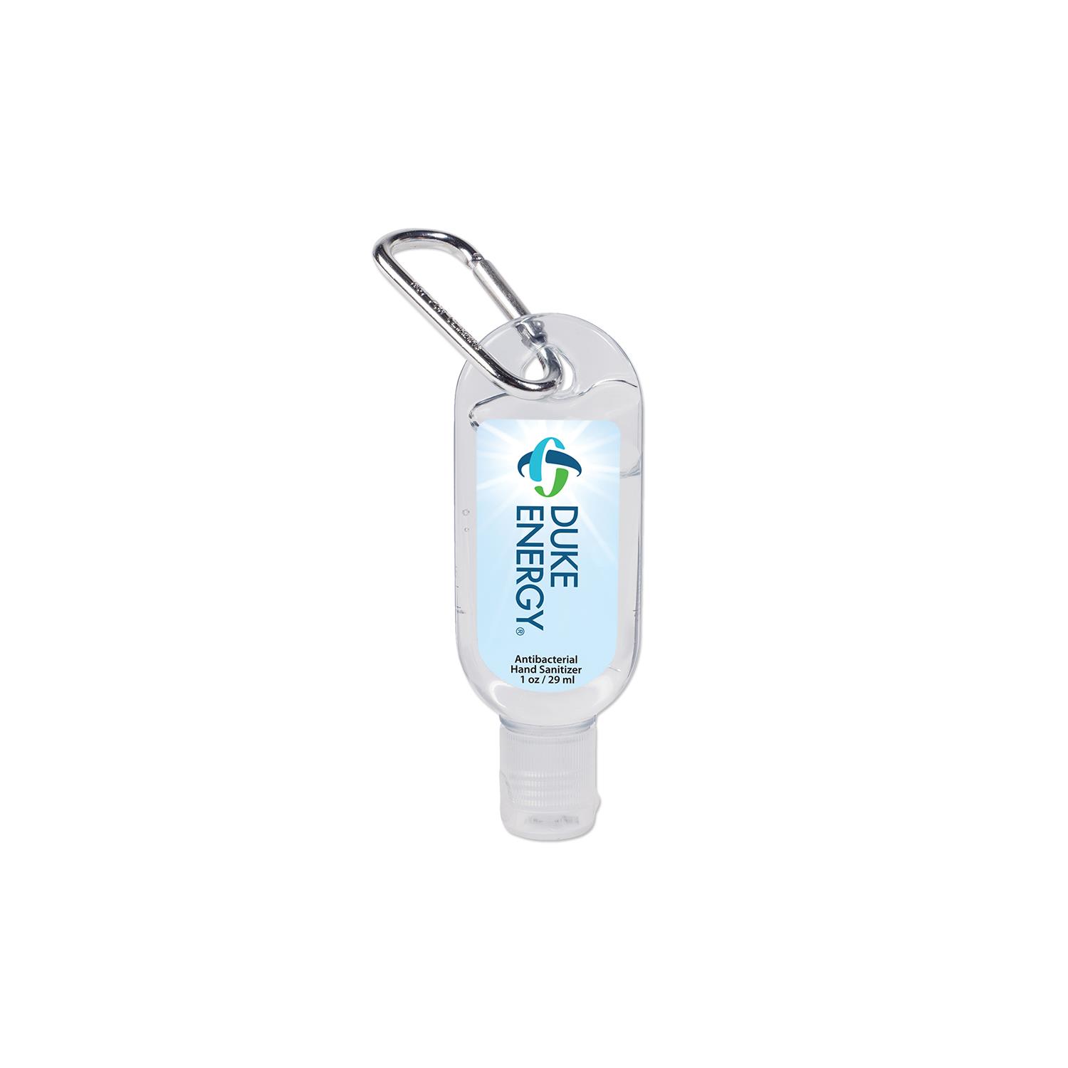 1 Oz. Hand Sanitizer with Carabiner