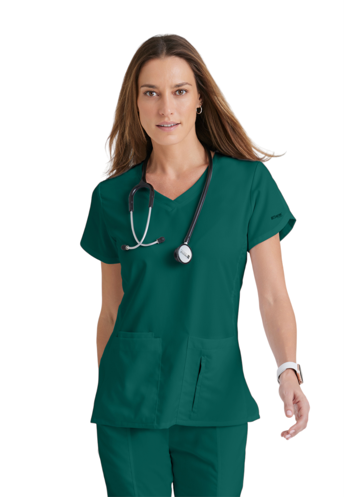 Grey's Anatomy Classic - Women's Four-Pocket V-Neck Cora Scrub Top 5