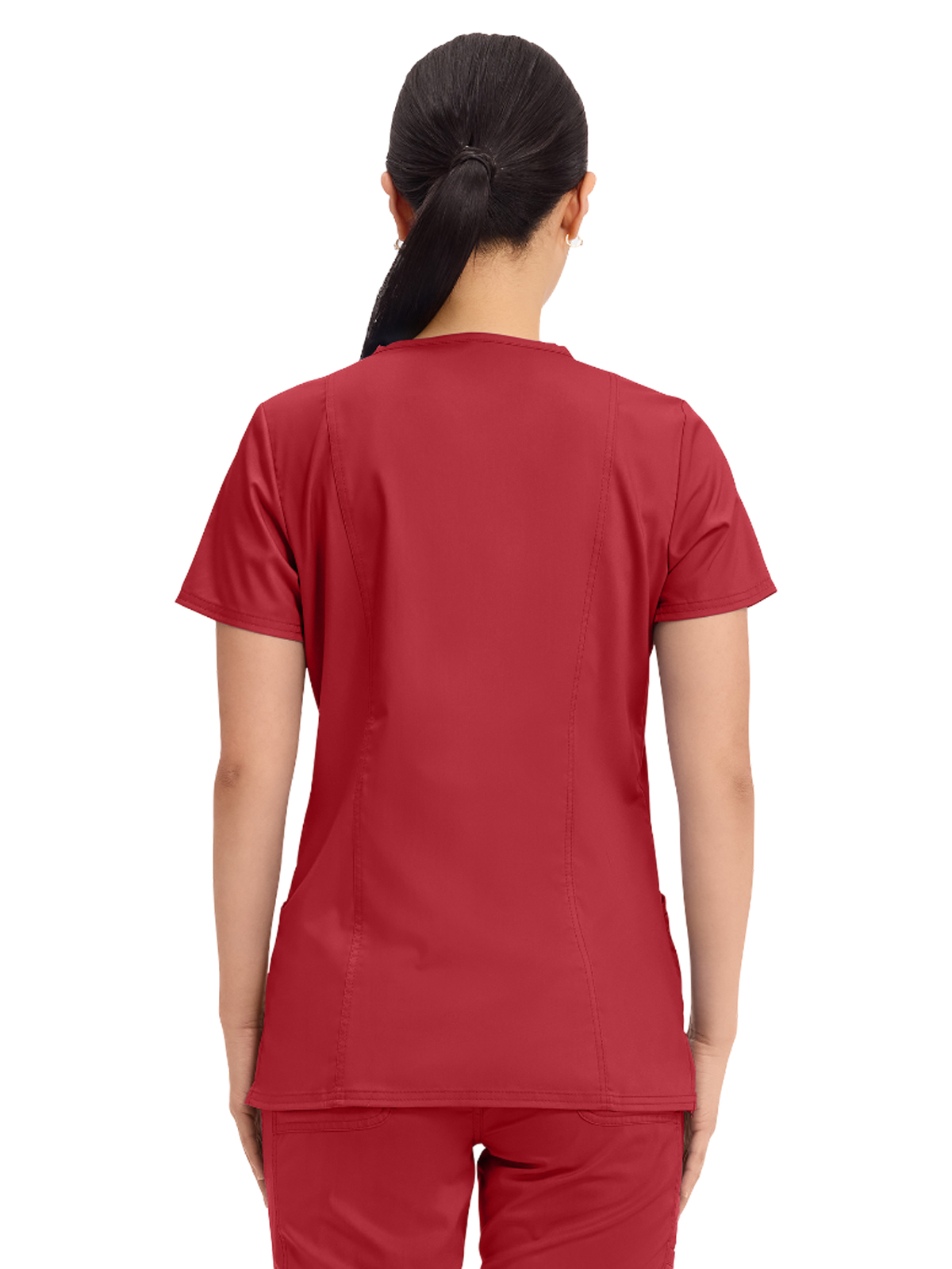 Cherokee - Workwear Revolution - Women's 3-Pocket V-Neck Top 18