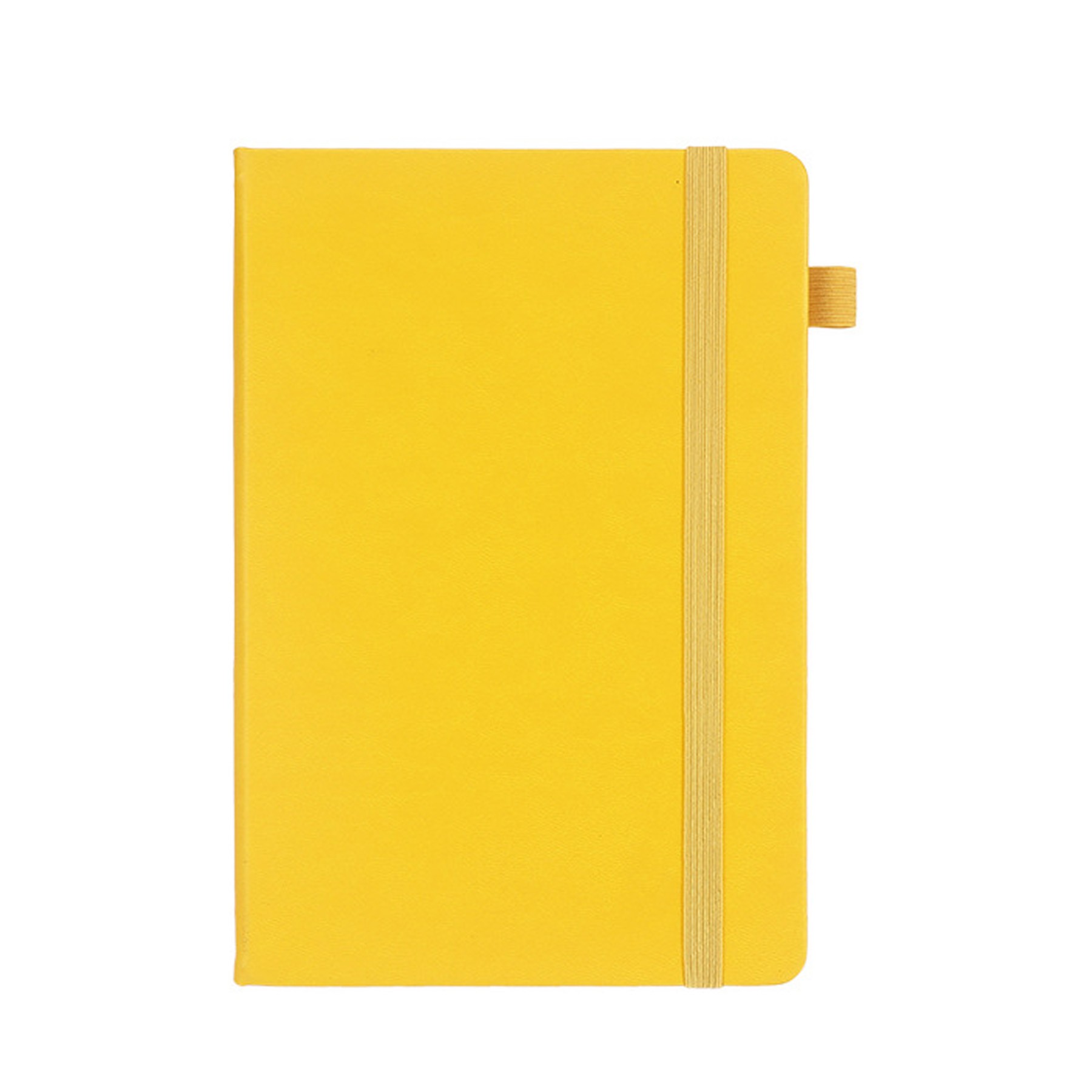 Recycled Hardcover A6 Leather Journal w/Pen Loop 10