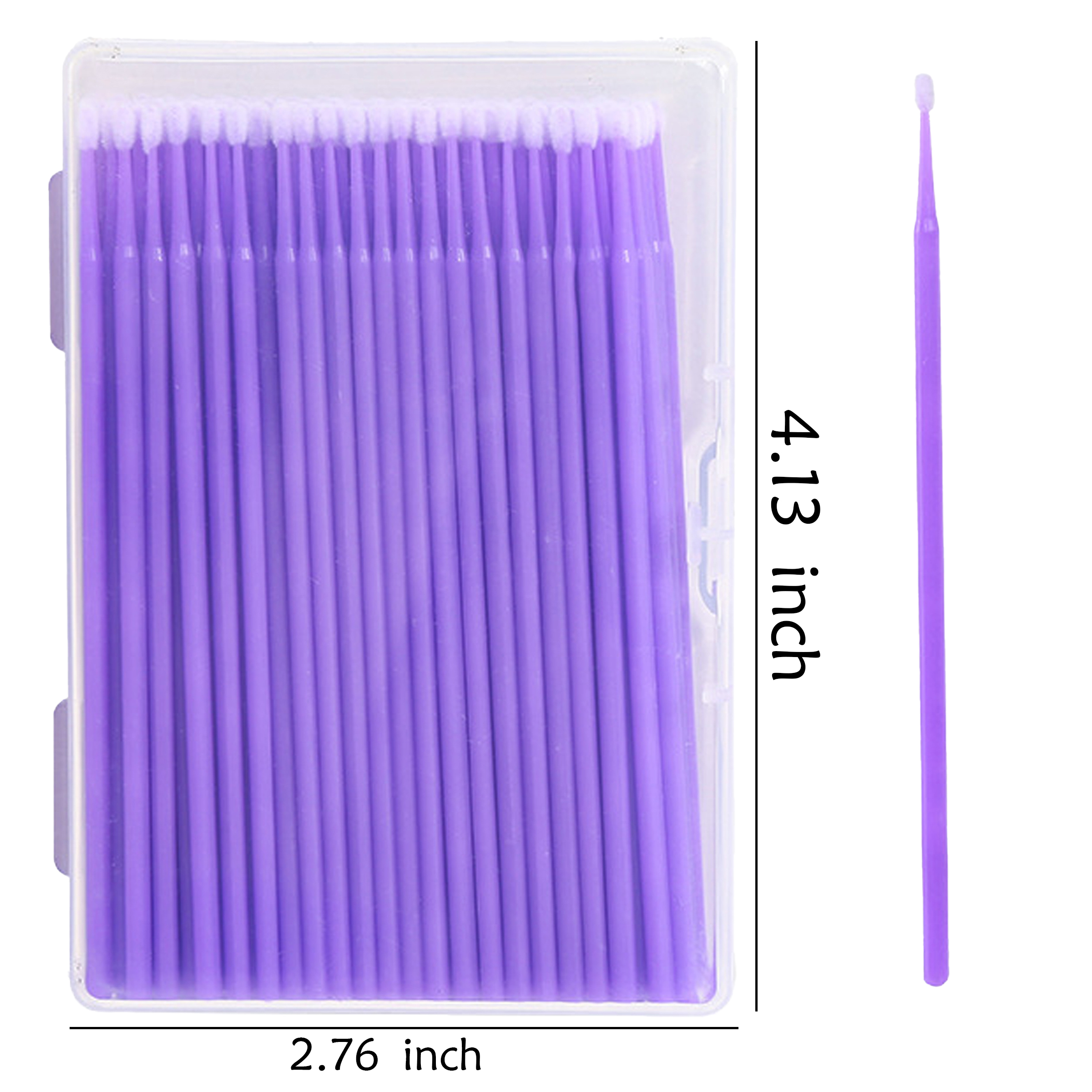 Polypropylene Ultra Fine Makeup Remover Cotton Swab 3