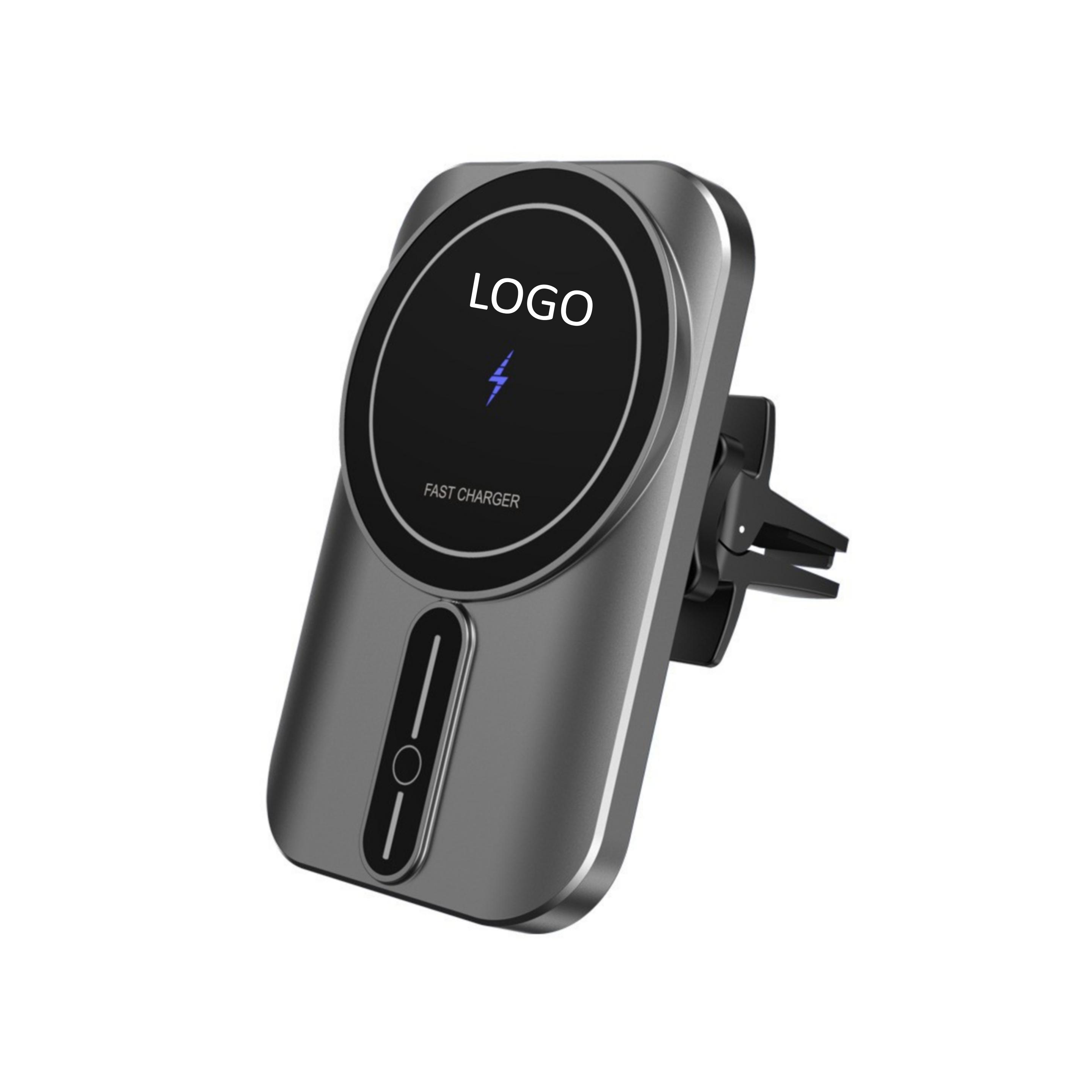 Intelligent ultra-thin magnetic phone wireless charger 1