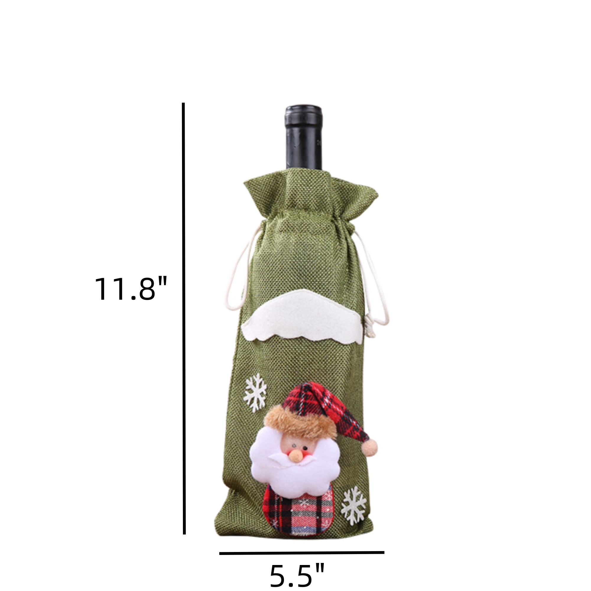 Christmas Decoration Wine Bottle Cooler 3