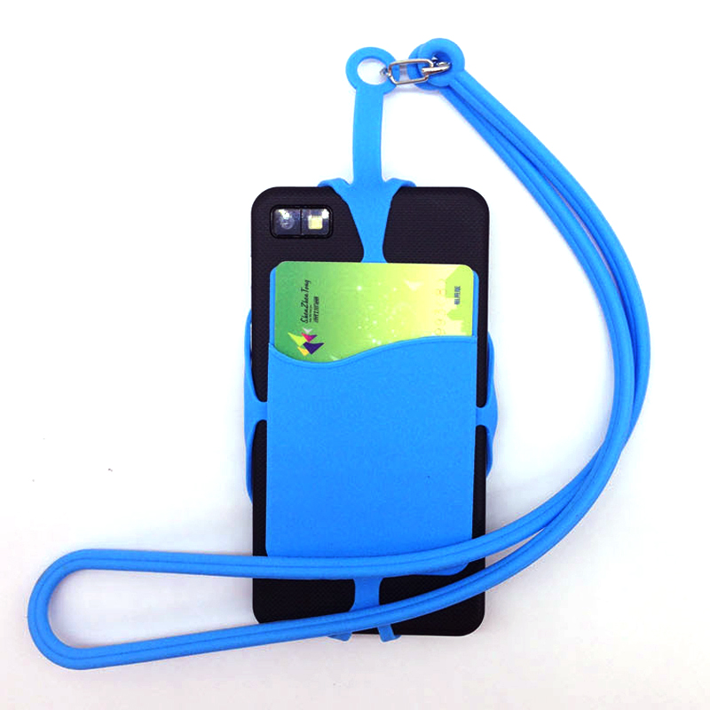 Silicone Card Holder with Lanyard 5