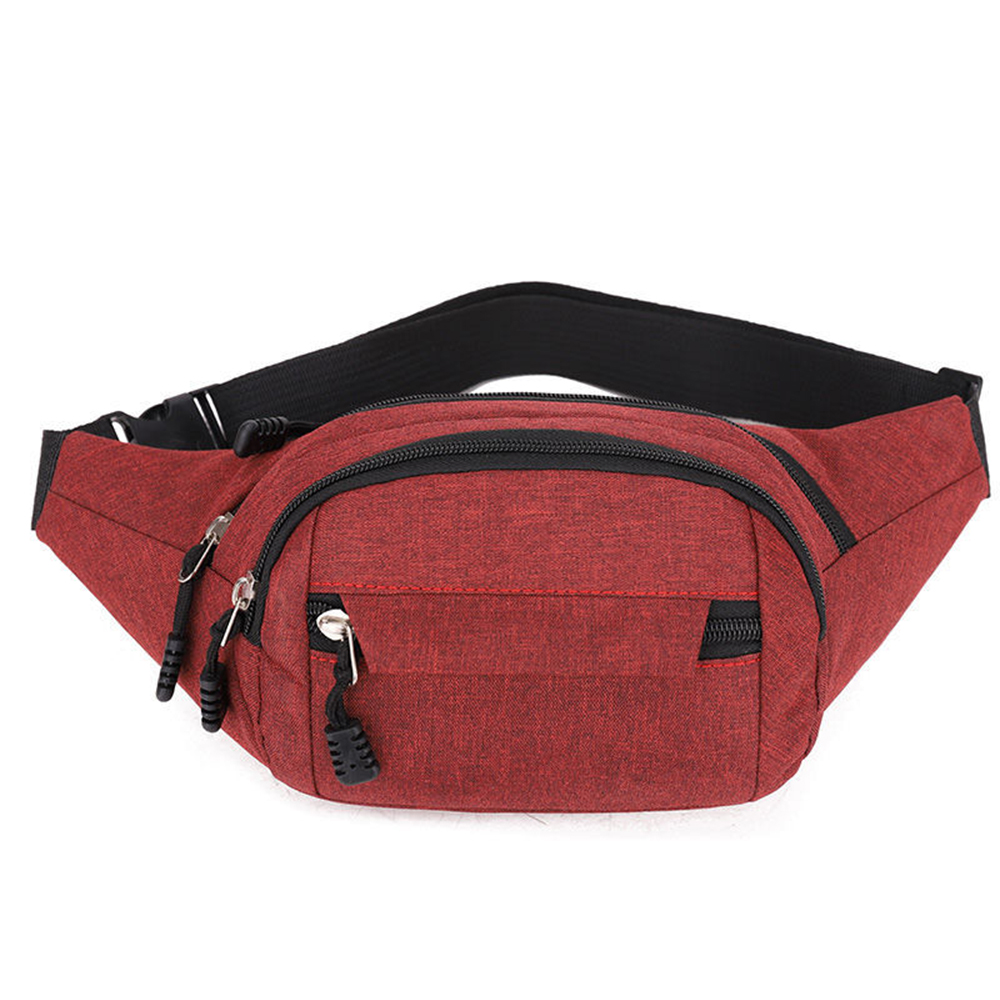 Multifunctional large oxford fabric fanny pack waist bag chest bag 7