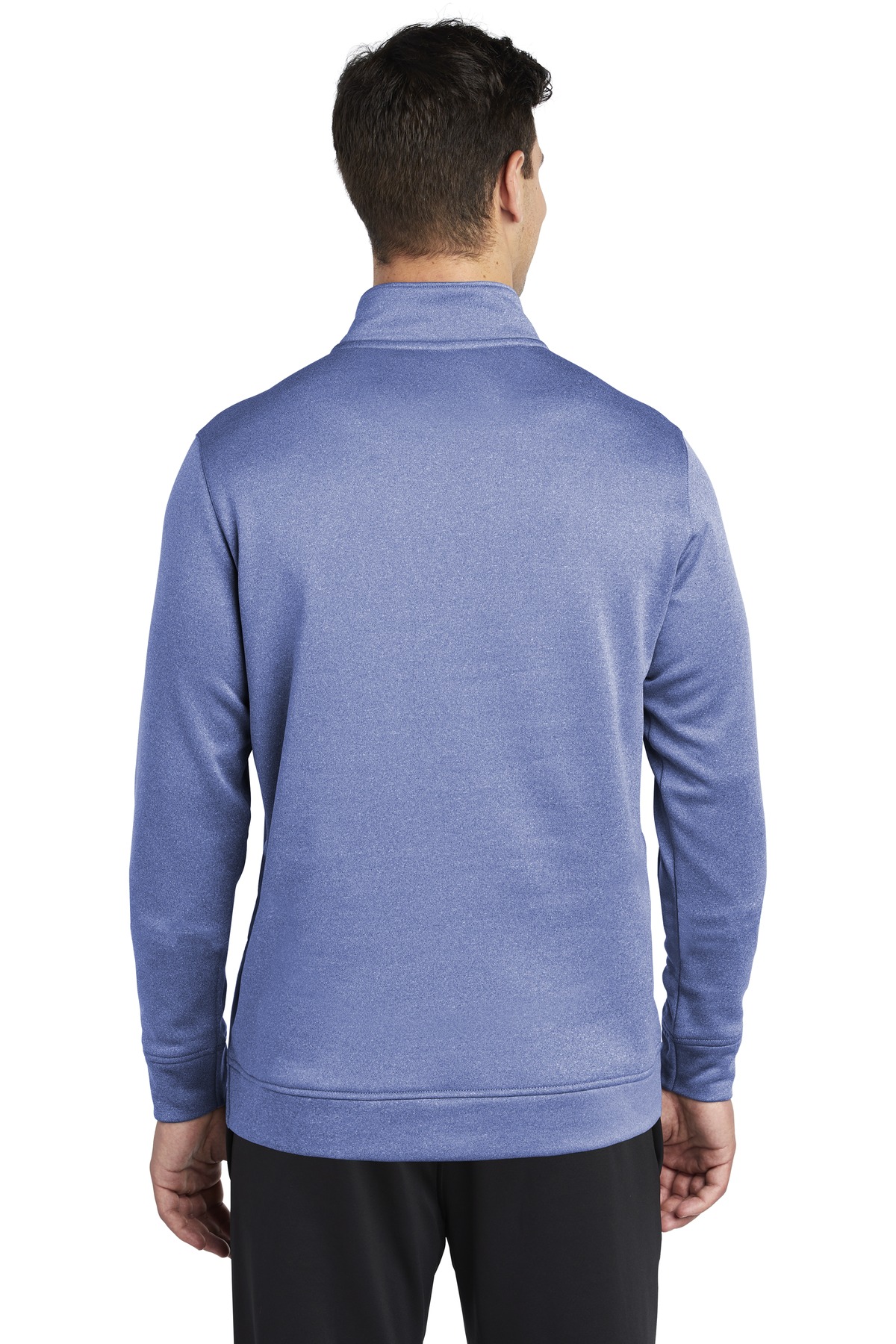 Sport-Tek PosiCharge Sport-Wick Heather Fleece 1/4-Zip Pullover. ST263, custom hoodie or sweatshirt with logo imprint 24