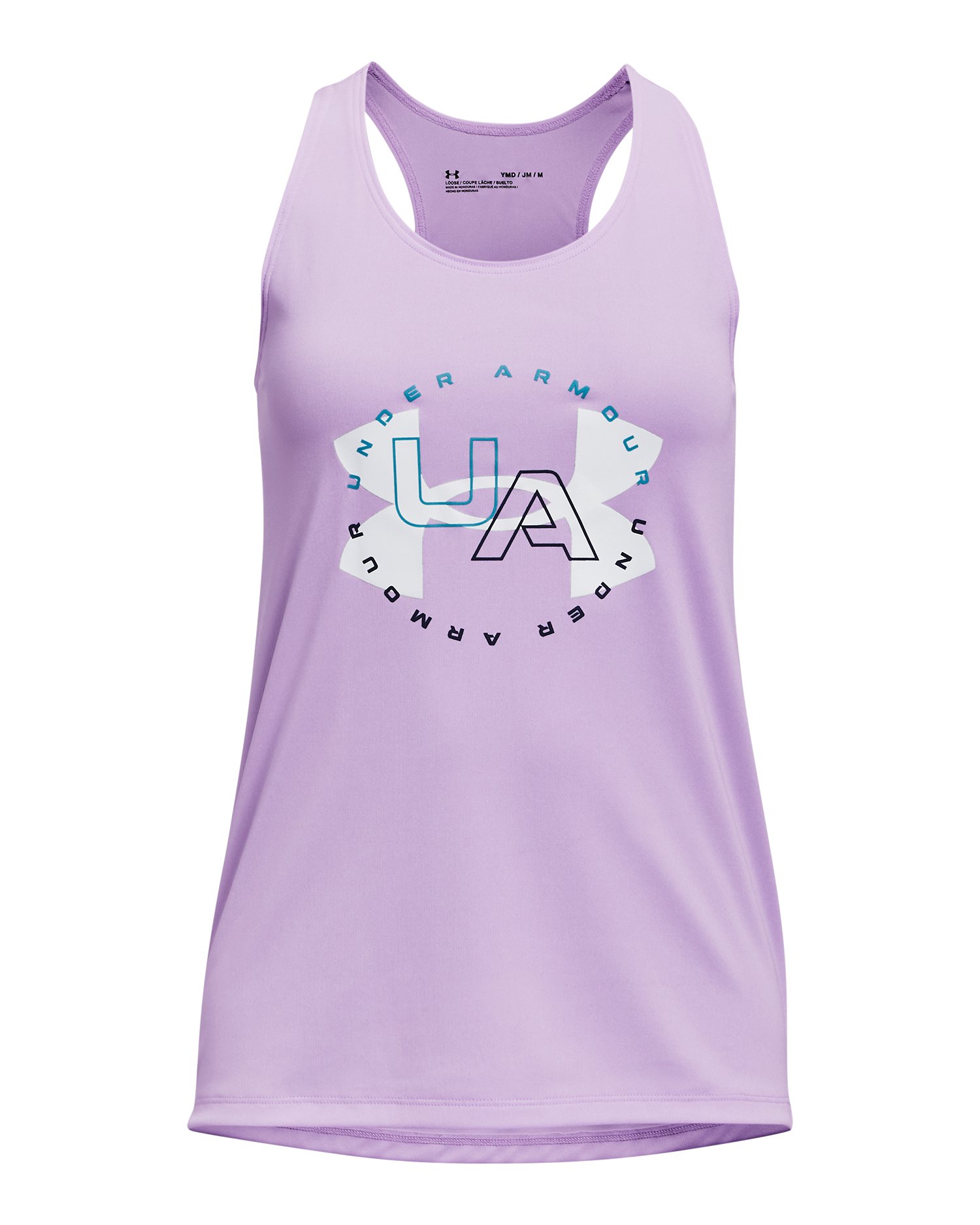 UA Tech Big Logo Girls' Tank 15