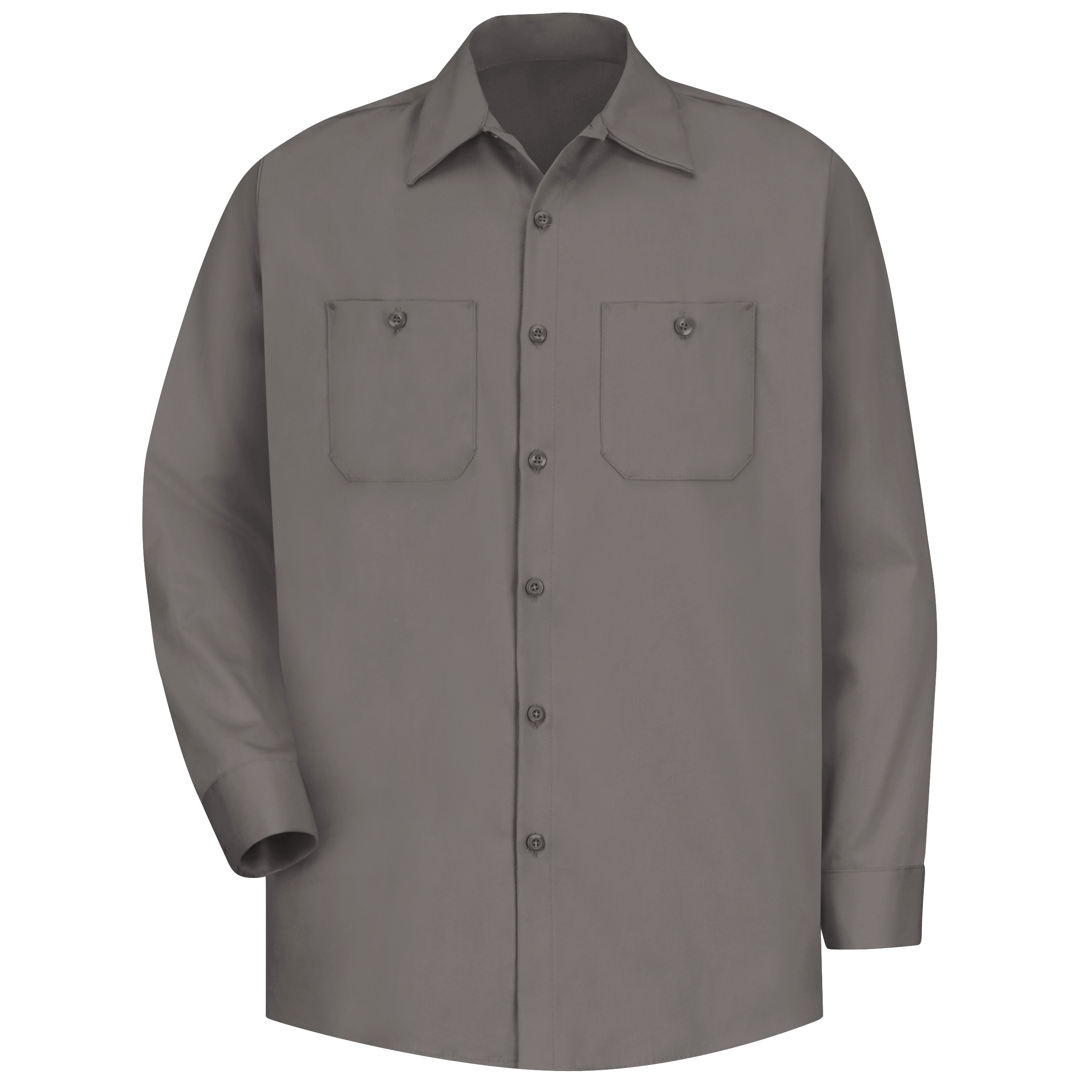 Red Kap® Men's Long Sleeve Wrinkle-Resistant Cotton Work Shirt 3
