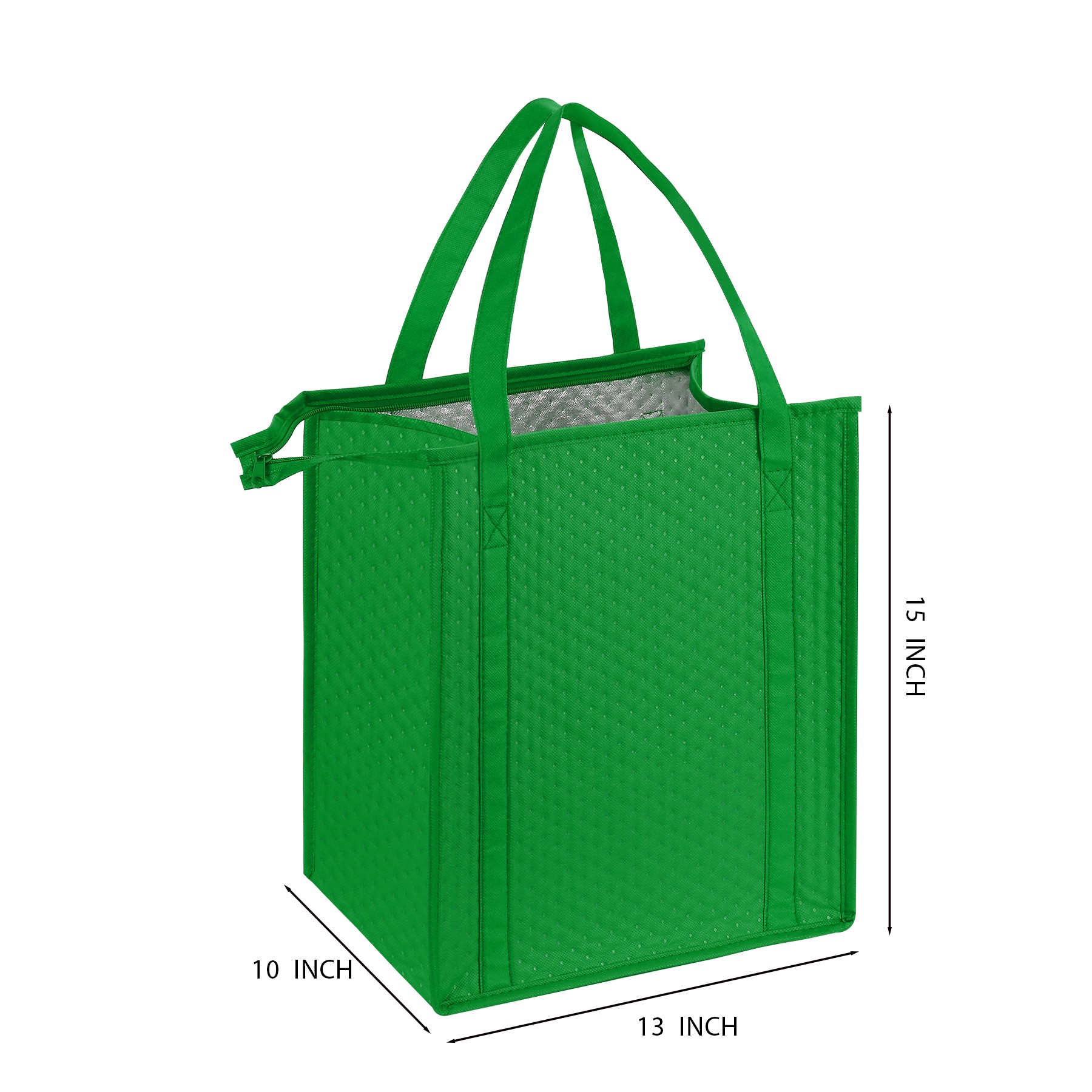 Custom Thermal Non-Woven Grocery Cooler Bag 18