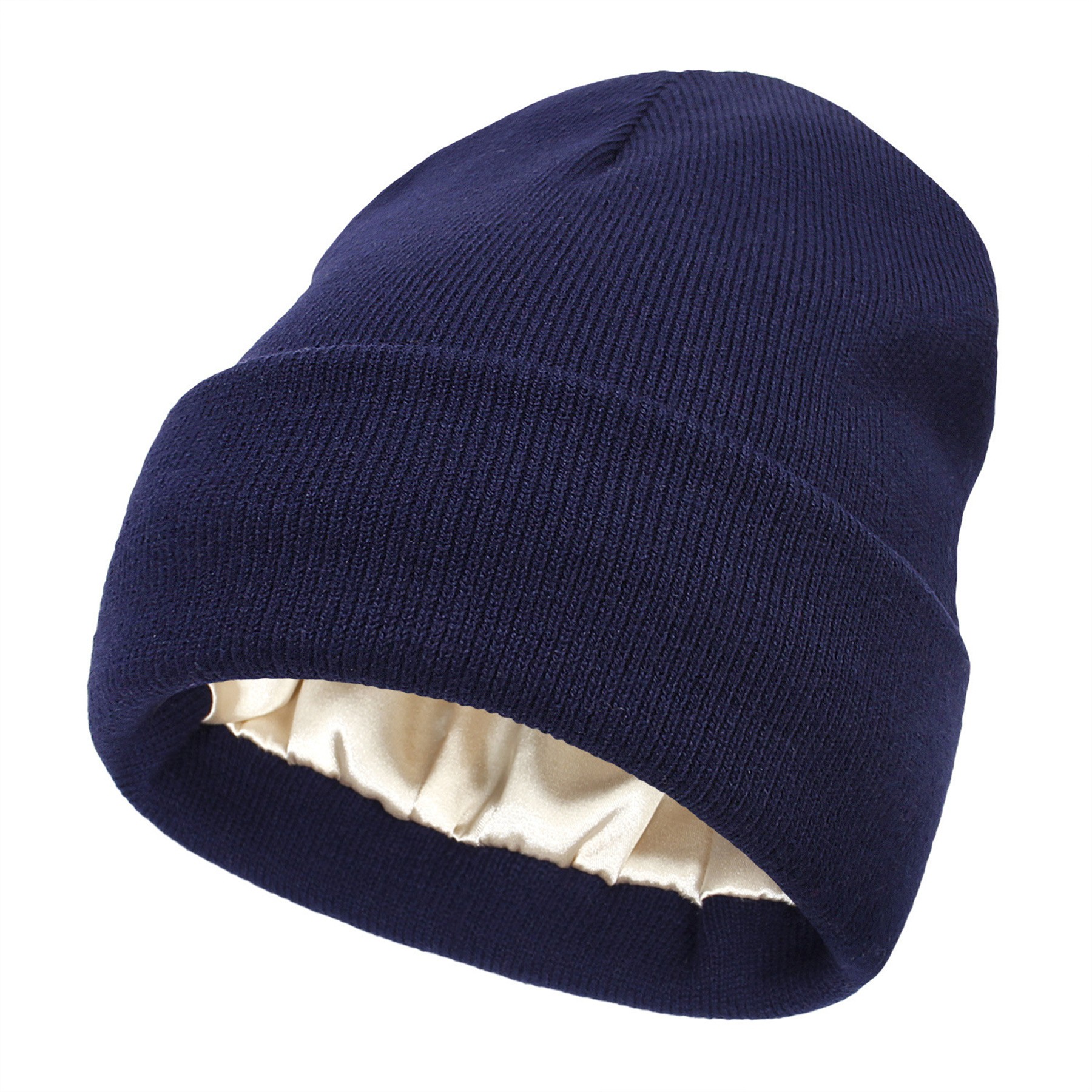Satin Lined Beanie Hat 4