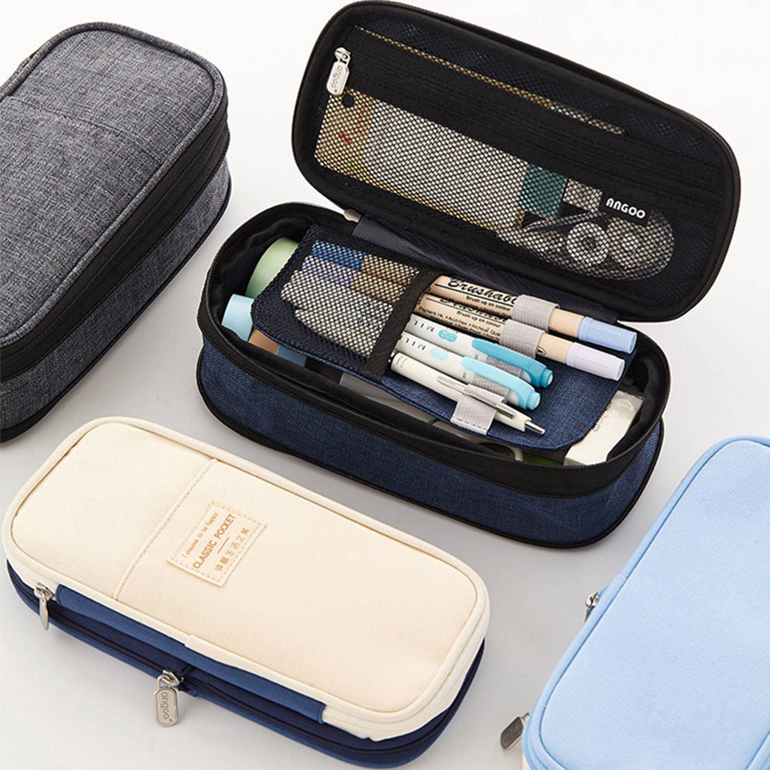 Big Capacity Pencil Pen Case 3