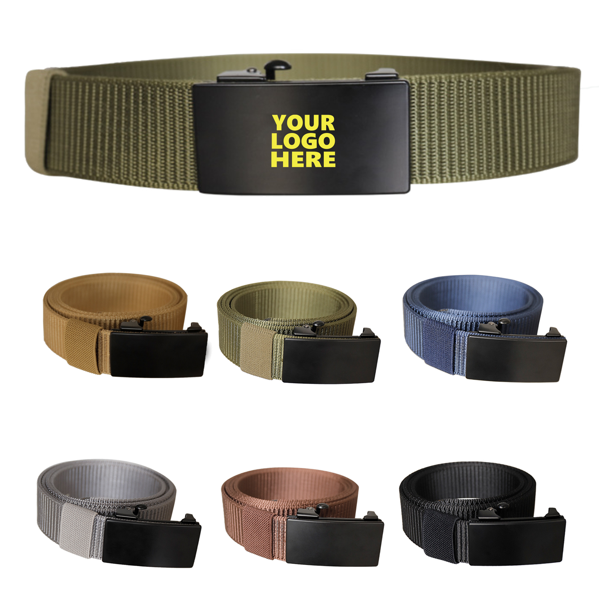 Nylon Tactical Belt with Metal Buckle 2