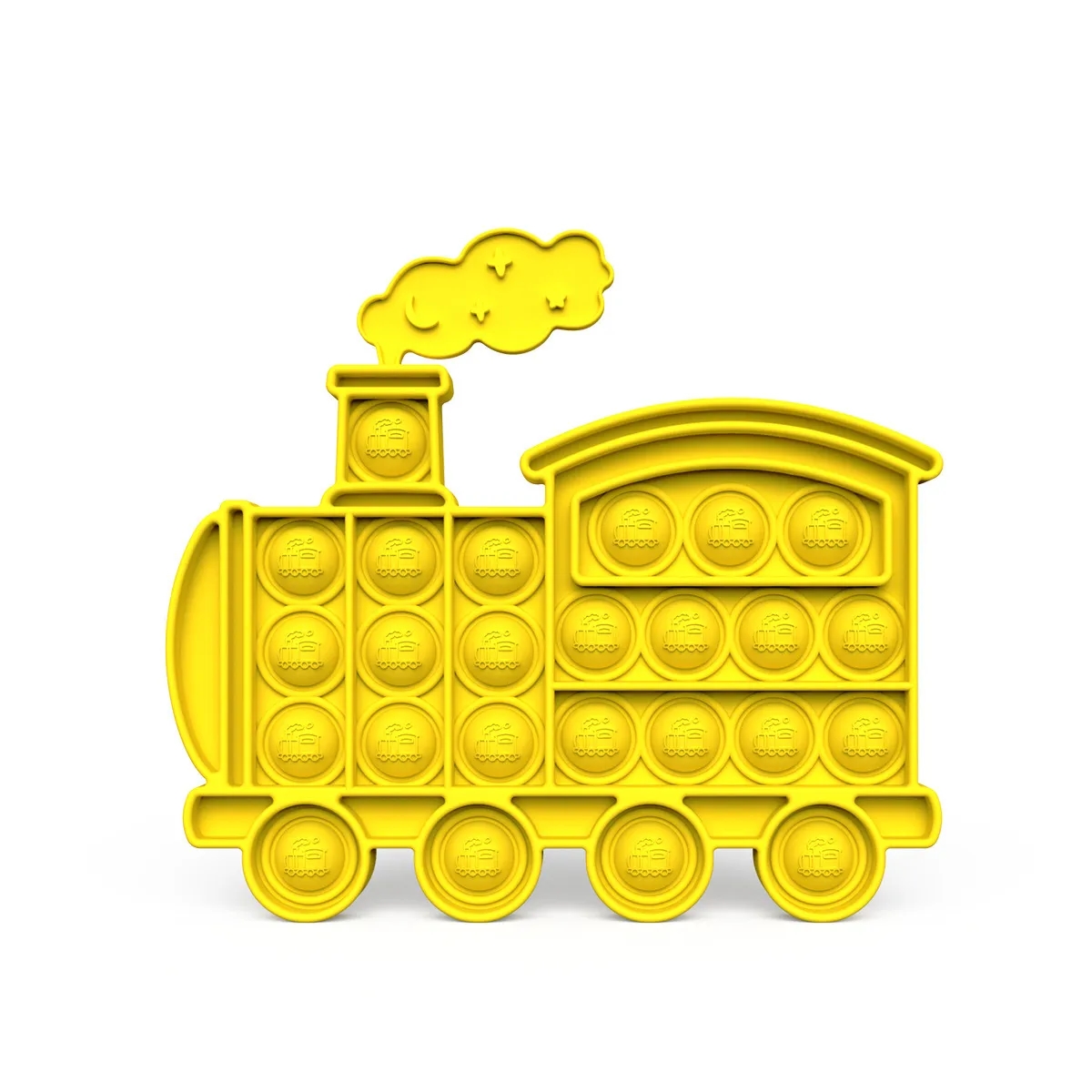 Train Car Bubble Fidget Silicon Toys 6