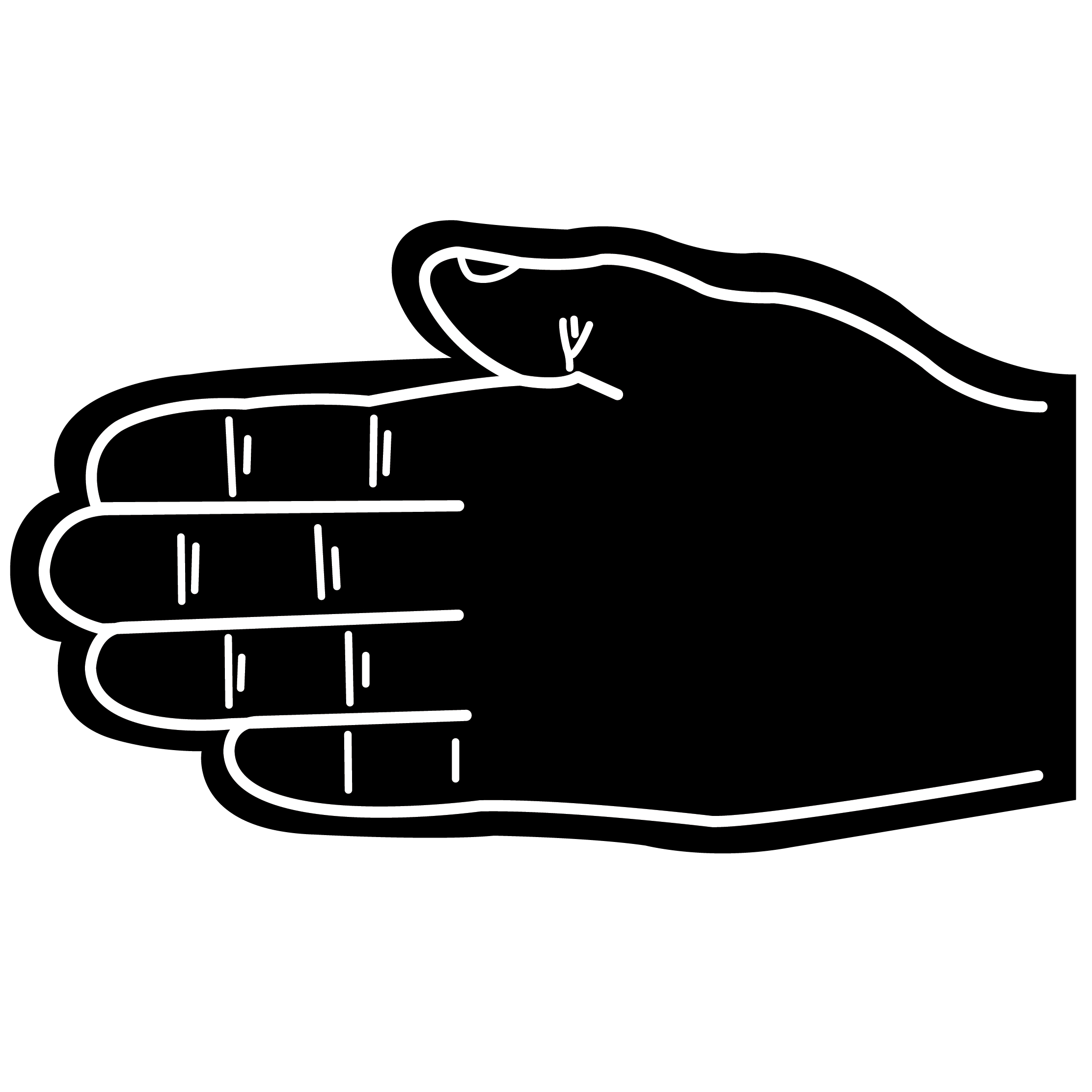 Karate Chop Foam Hand 11