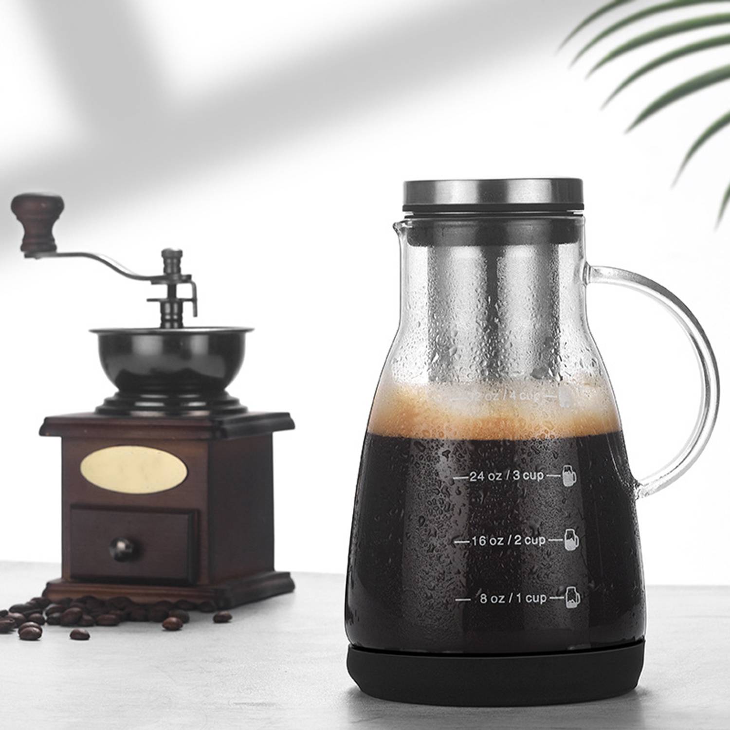32oz Airtight Cold Brew Iced Coffee Maker 5