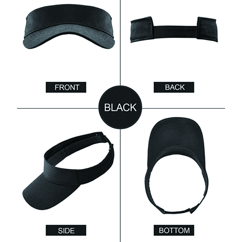 Adjustable Sports Unisex Sun Visor Hats 12
