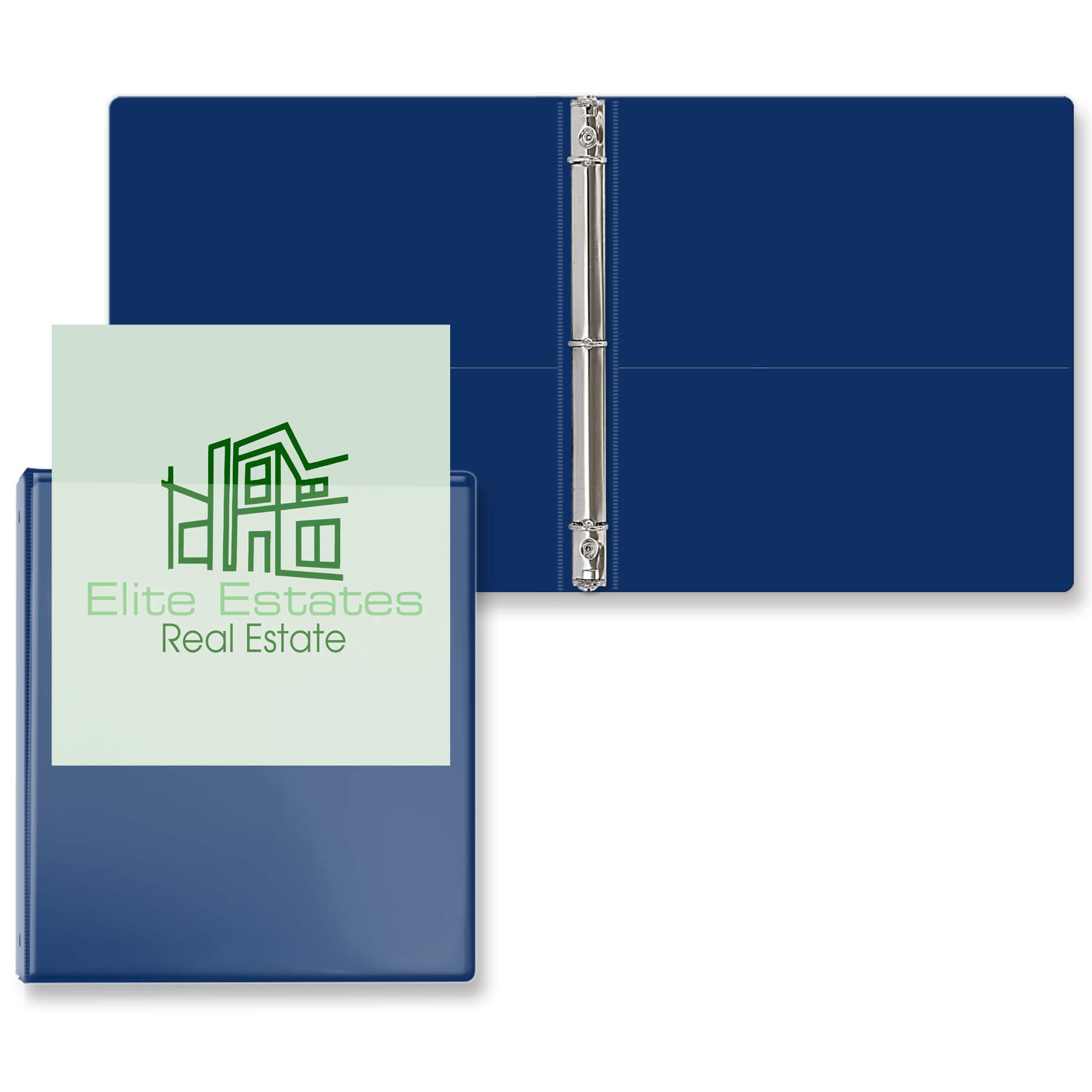 3/4" Overlay Round Ring Binder 12