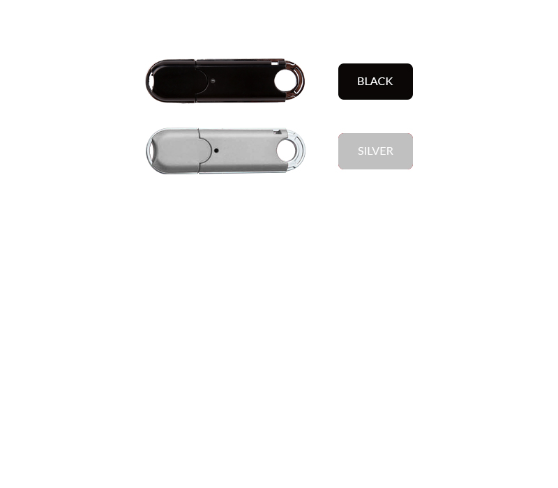 Rectangular LED USB Flash Drive 5