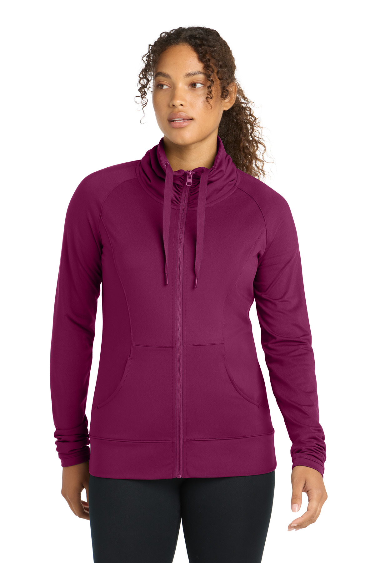 Sport-Tek Women's Sport-Wick Stretch Full-Zip Jacket. LST852 29