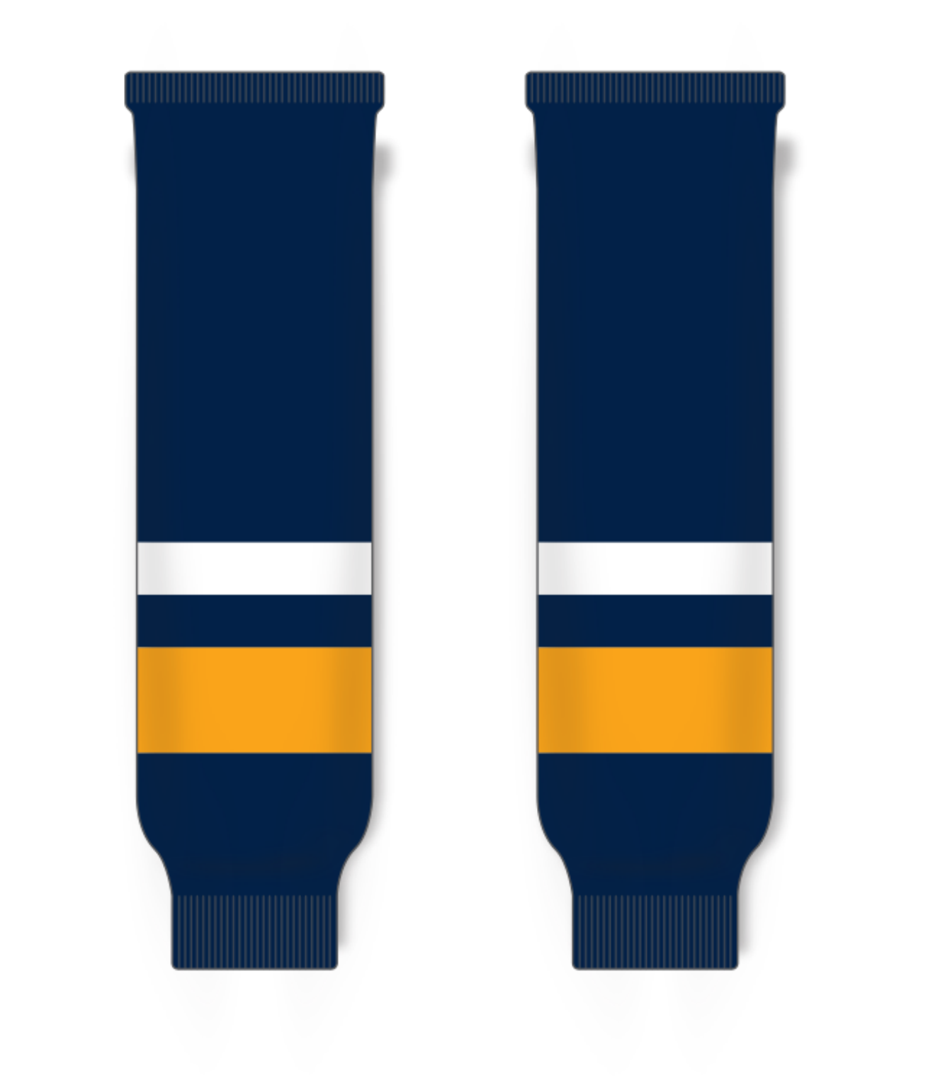 Knitted Striped Hockey Socks HS630-G63 2