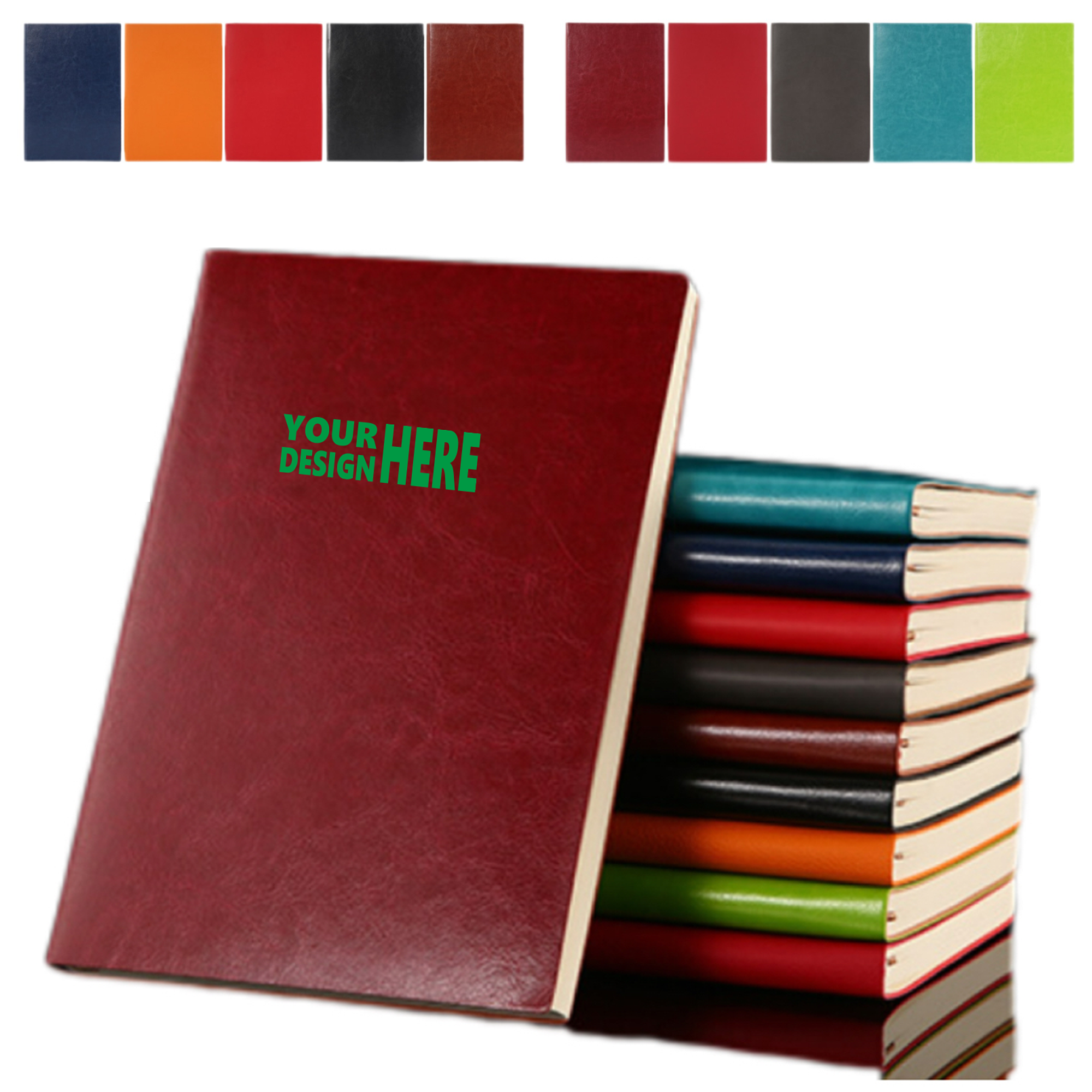 Classic A5 Leather Bound Notebook 2