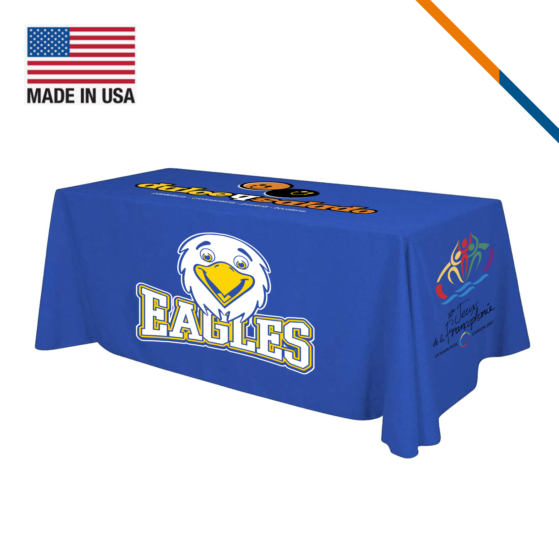 RUSH 4' Doden Standard Table Throw 2