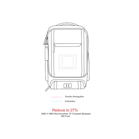 NBN Work Anywhere 15" Computer Backpack 29