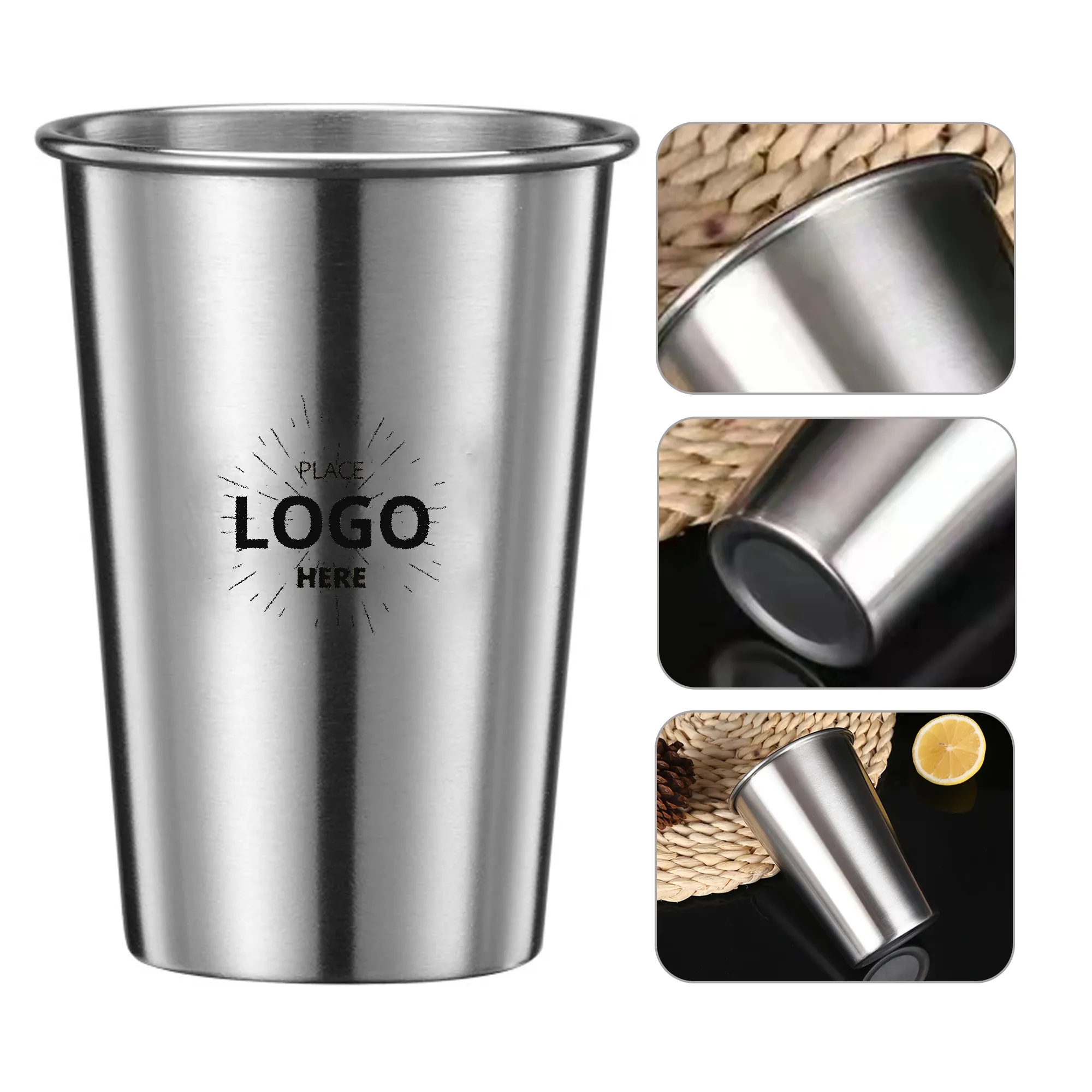 Stainless Steel Cups for Drinking 2