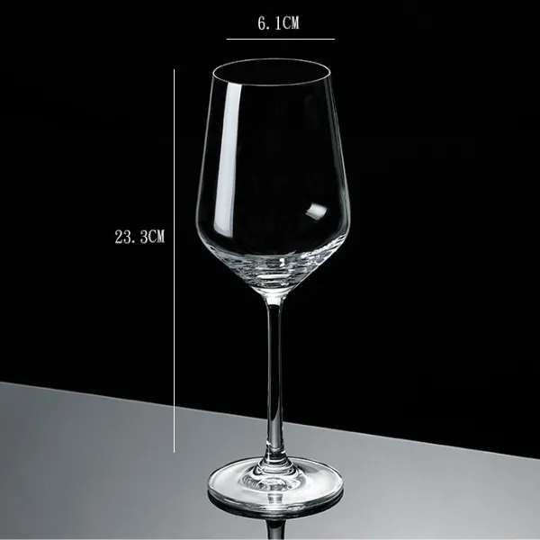 Crystal Red Wine Glass 420ml 2
