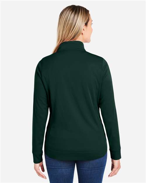 Women's Market Snag Protect Mesh Colorblock Quarter-Zip Pullover - CE404W 13