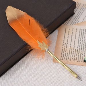 Pure Color Feather Pen 38