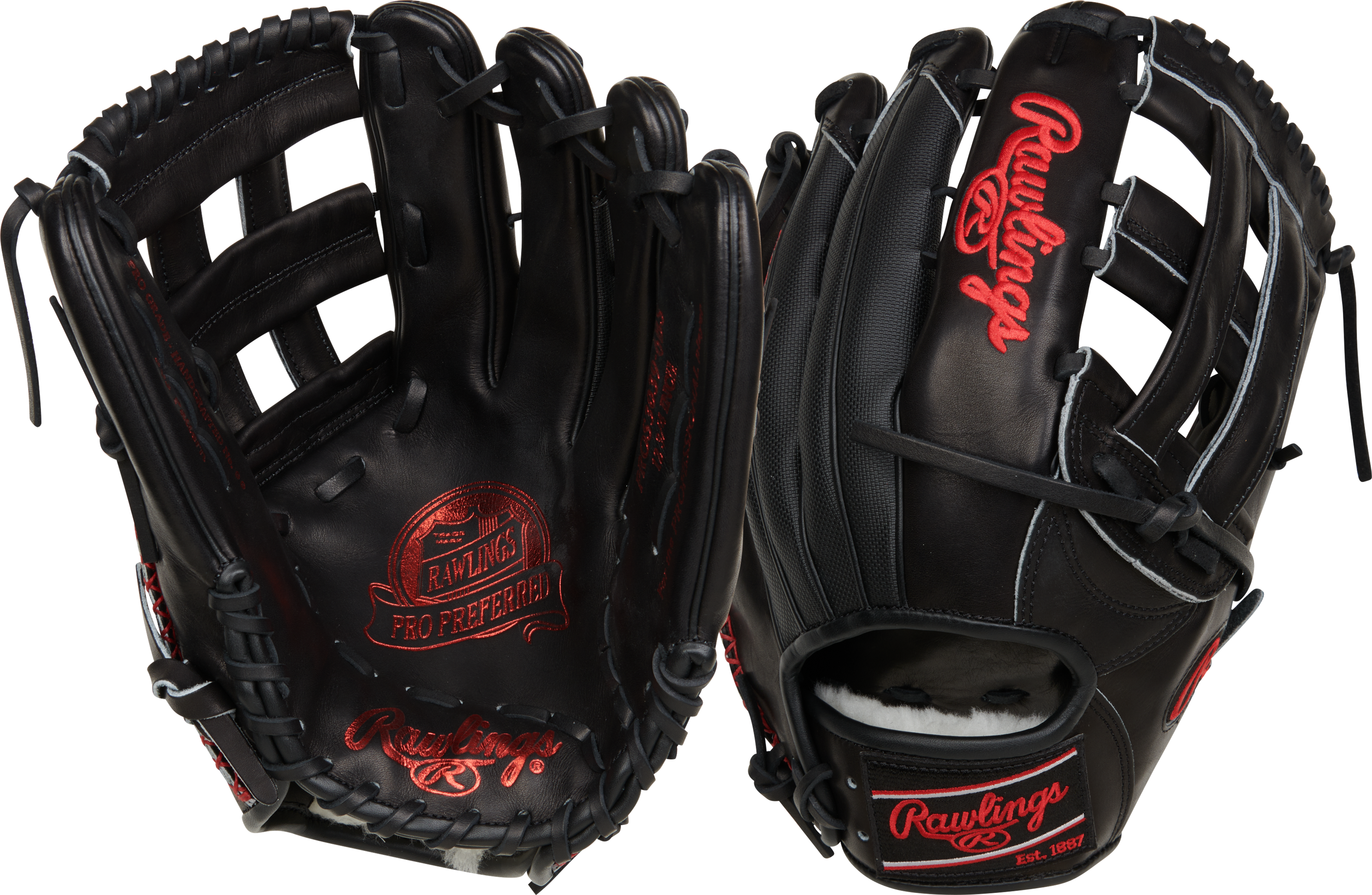 Rawlings Pro Preferred Baseball Glove, Outfield 1