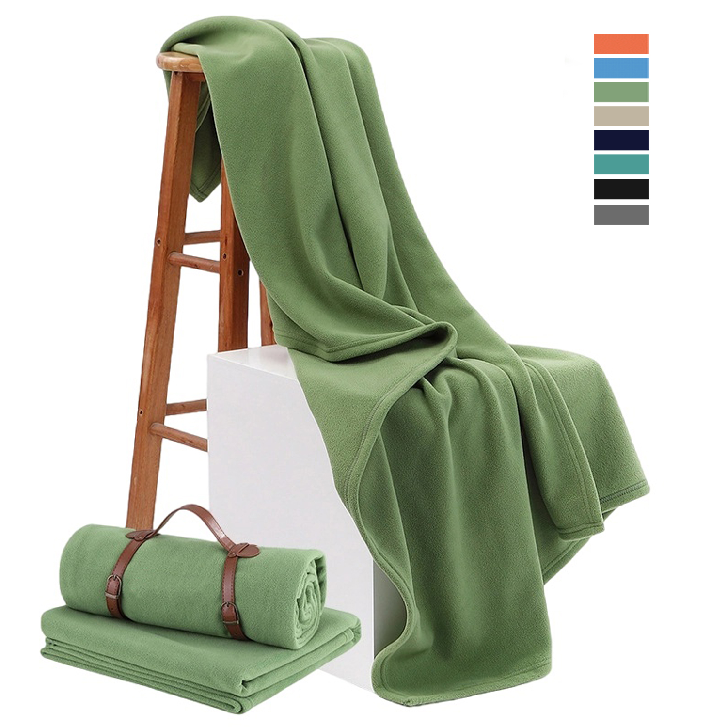 Flannel Fleece Throw Blanket 7