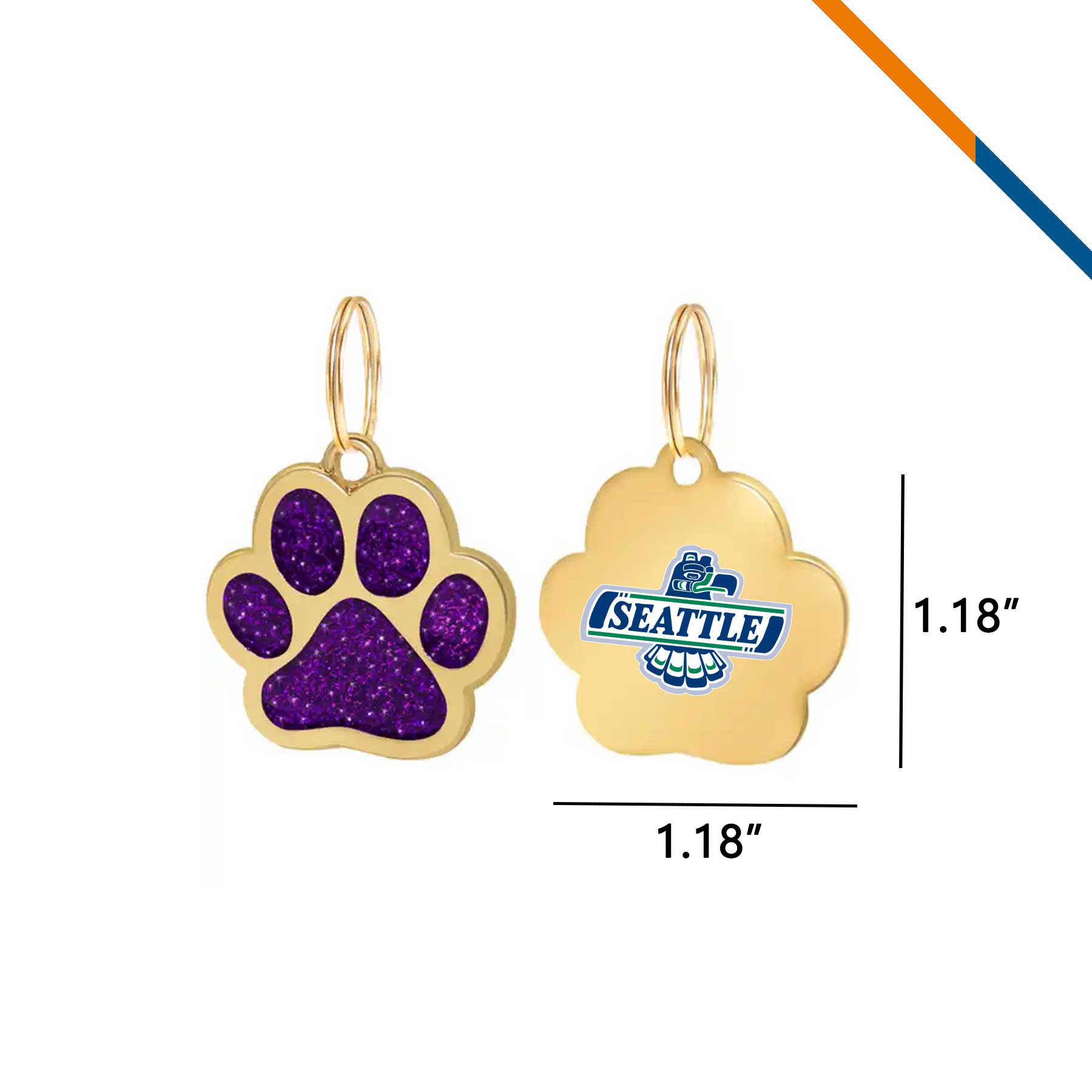 Natail Claw Pet Tag 12