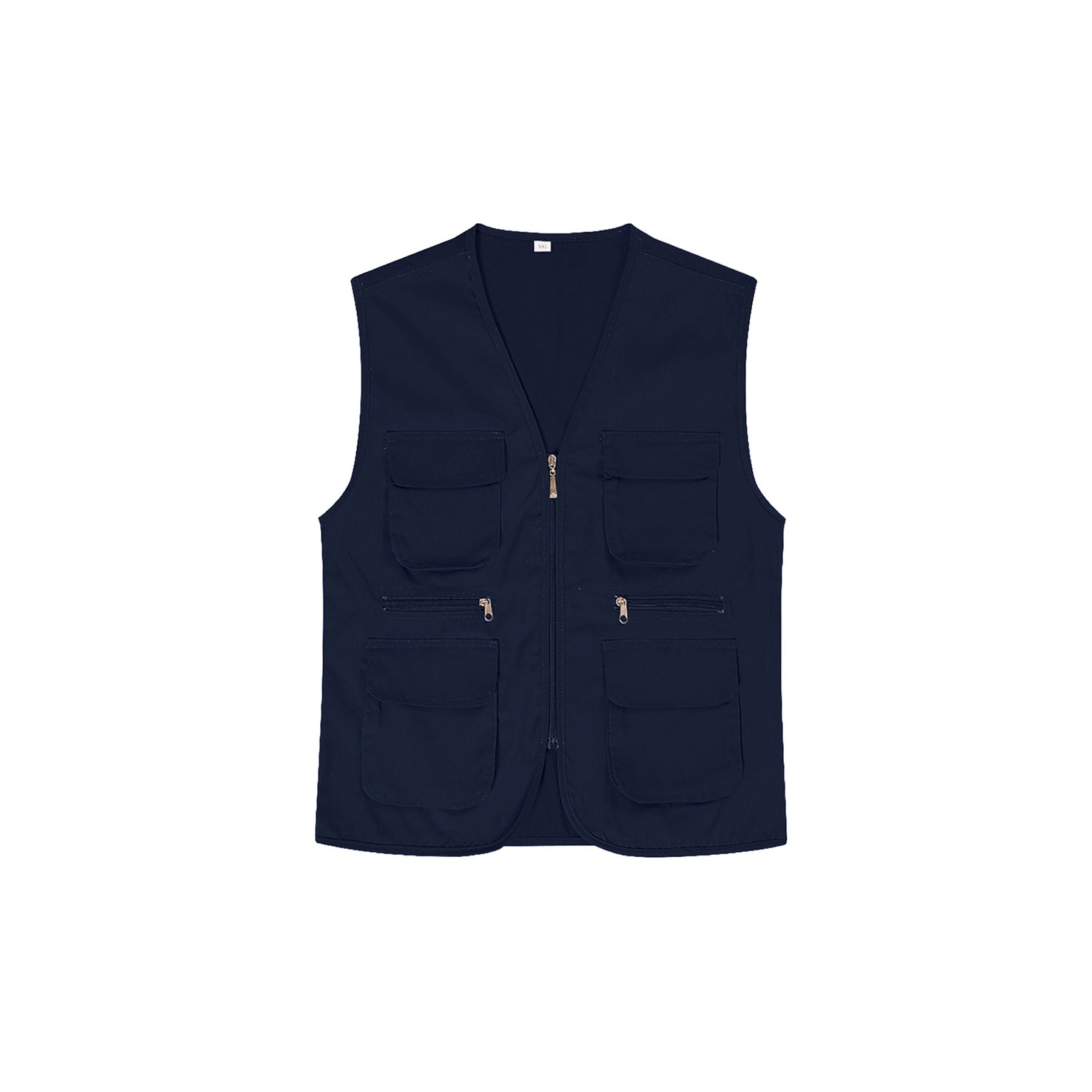 Multi-Pocket Work Clothes Vest Volunteer Vest 6