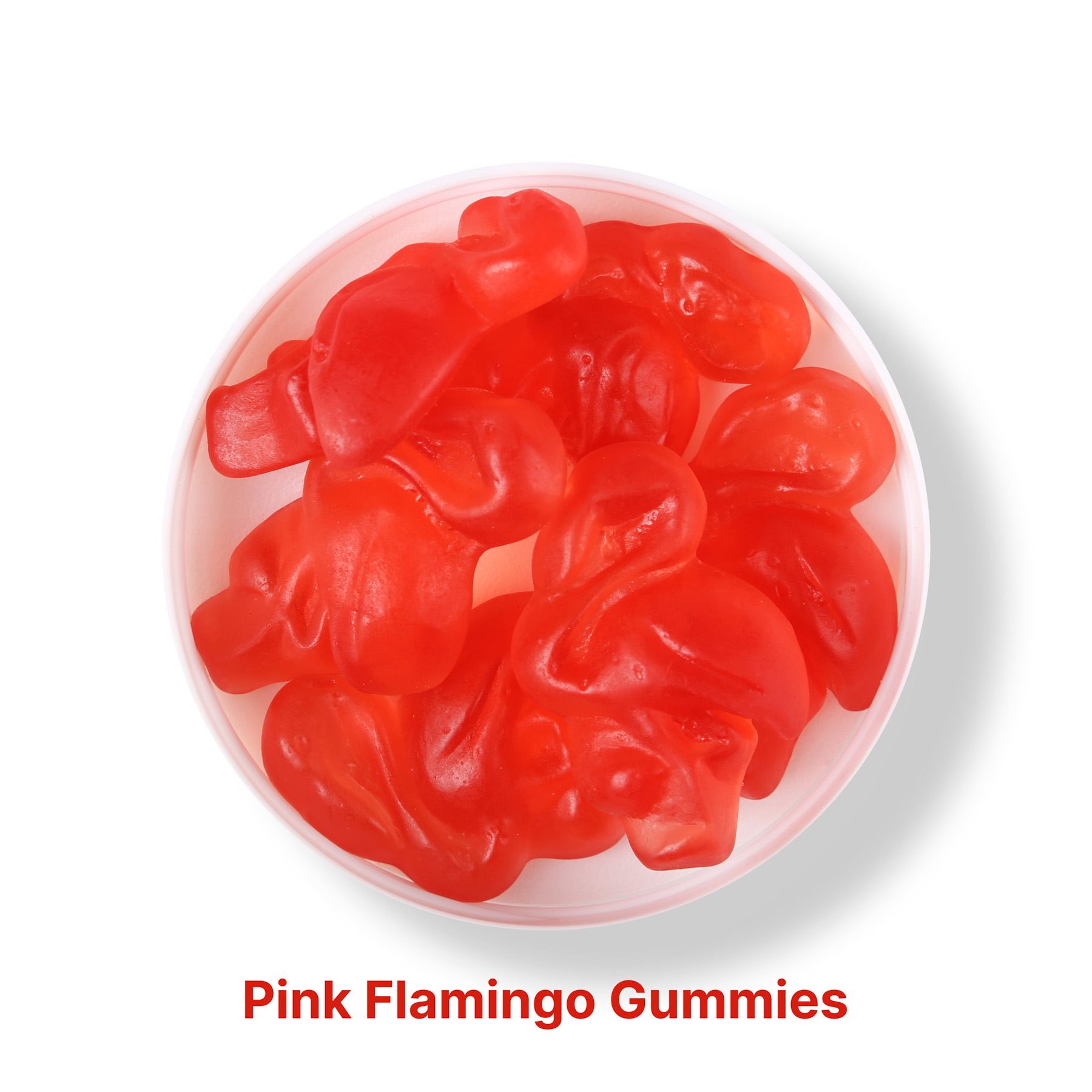 Pink Flamingo Gummies: Large Jar 1