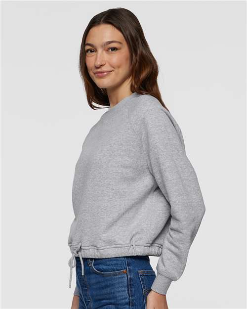 Women's Relaxed Boxy Crewneck Sweatshirt - 3528 7