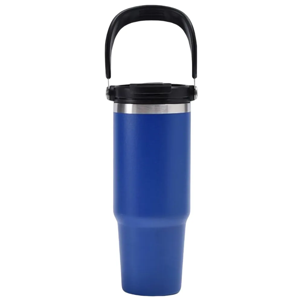 30oz. Insulated Tumber with Handle and Flip Straw 5