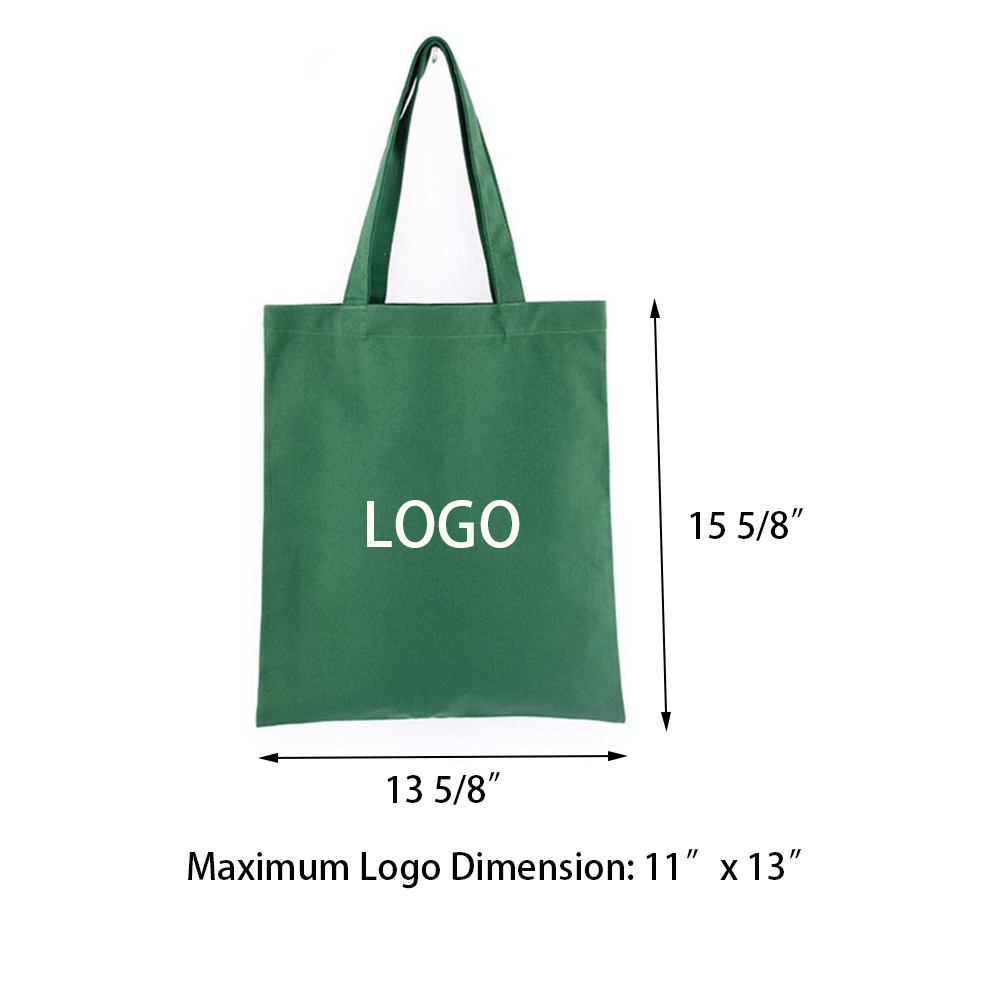 Cotton Tote Canvas Bag, custom tote bag with logo imprint 3