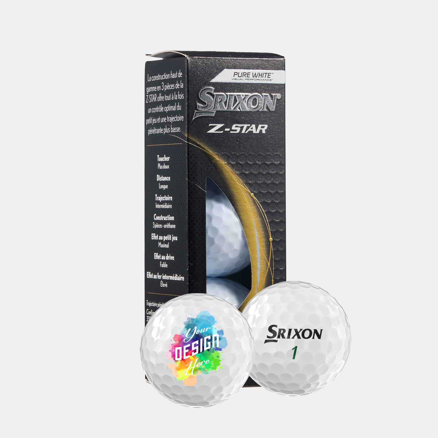 Srixon® 3 Pack Z-STAR Golf Balls 5