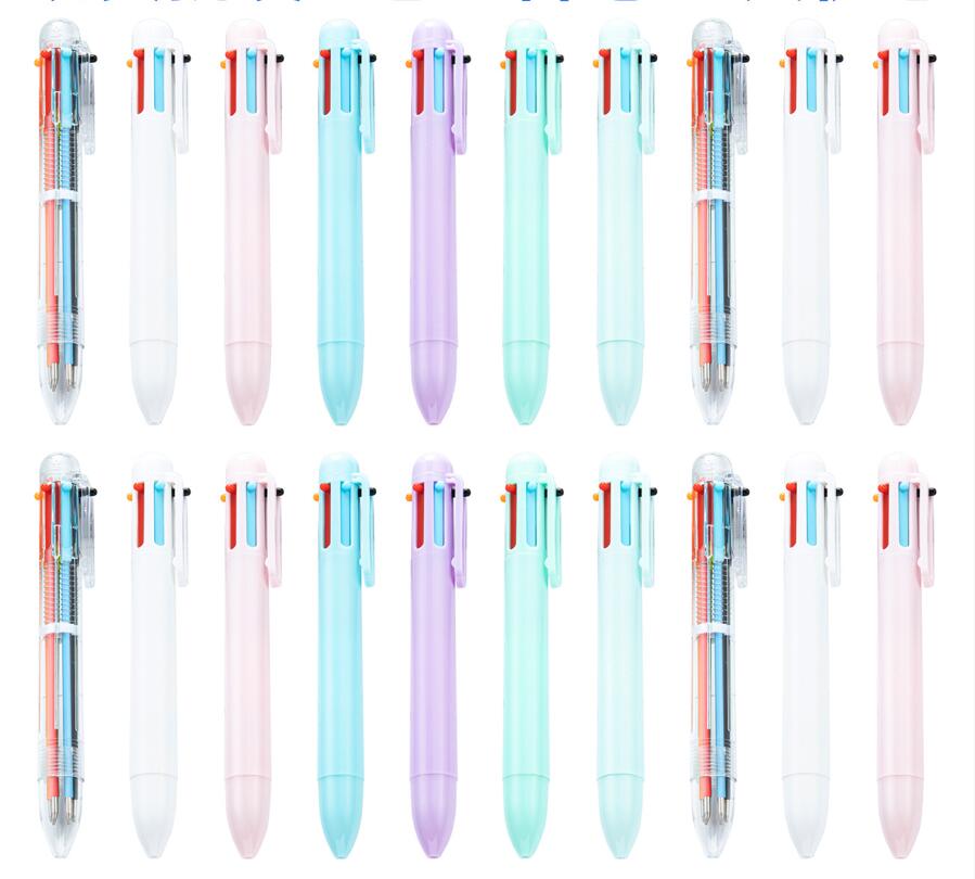 6-Color Creative Student Ballpoint Pen 3